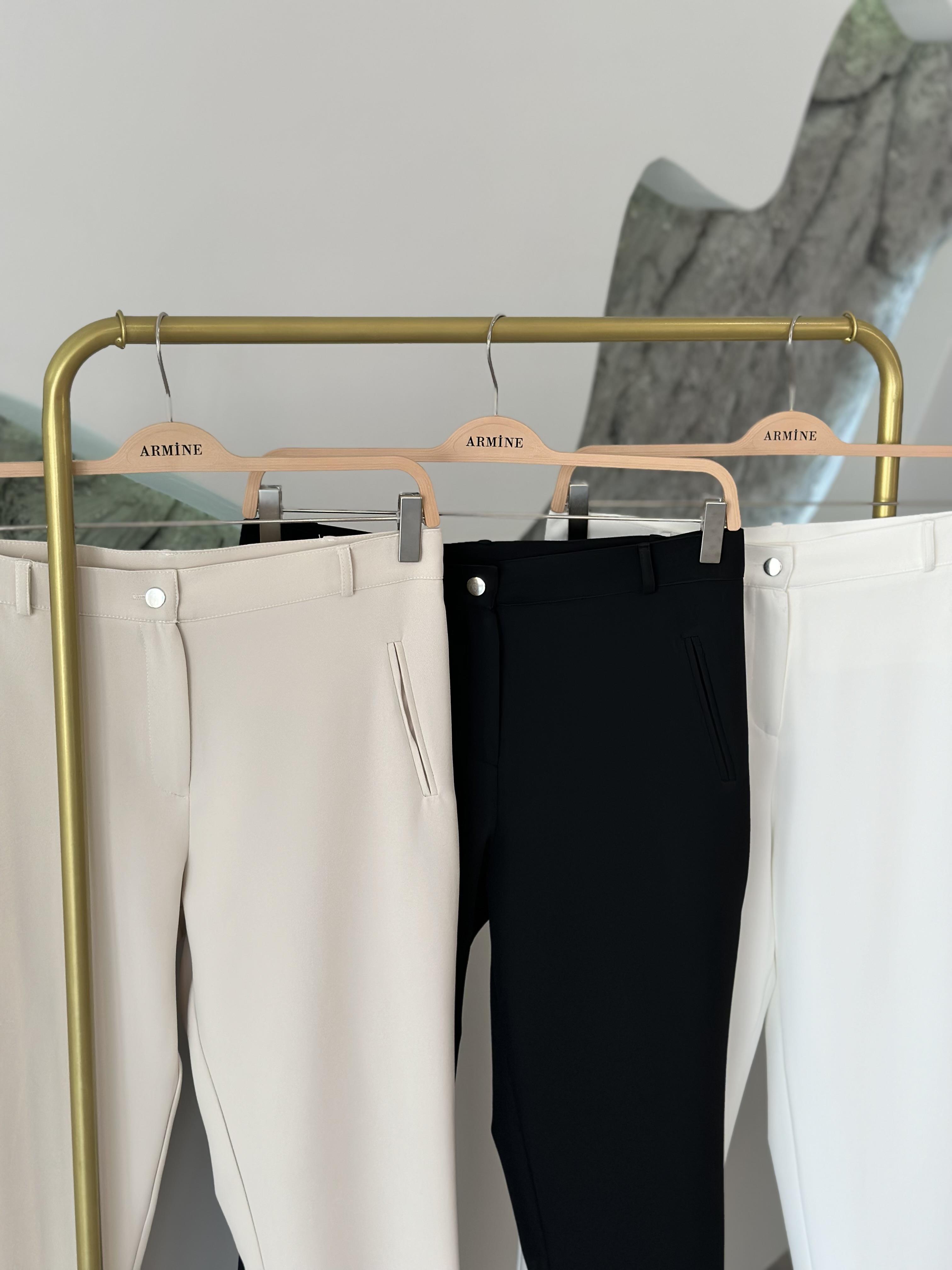 Armine Trend Dar Paça Pantolon 25YT228 Bej 
