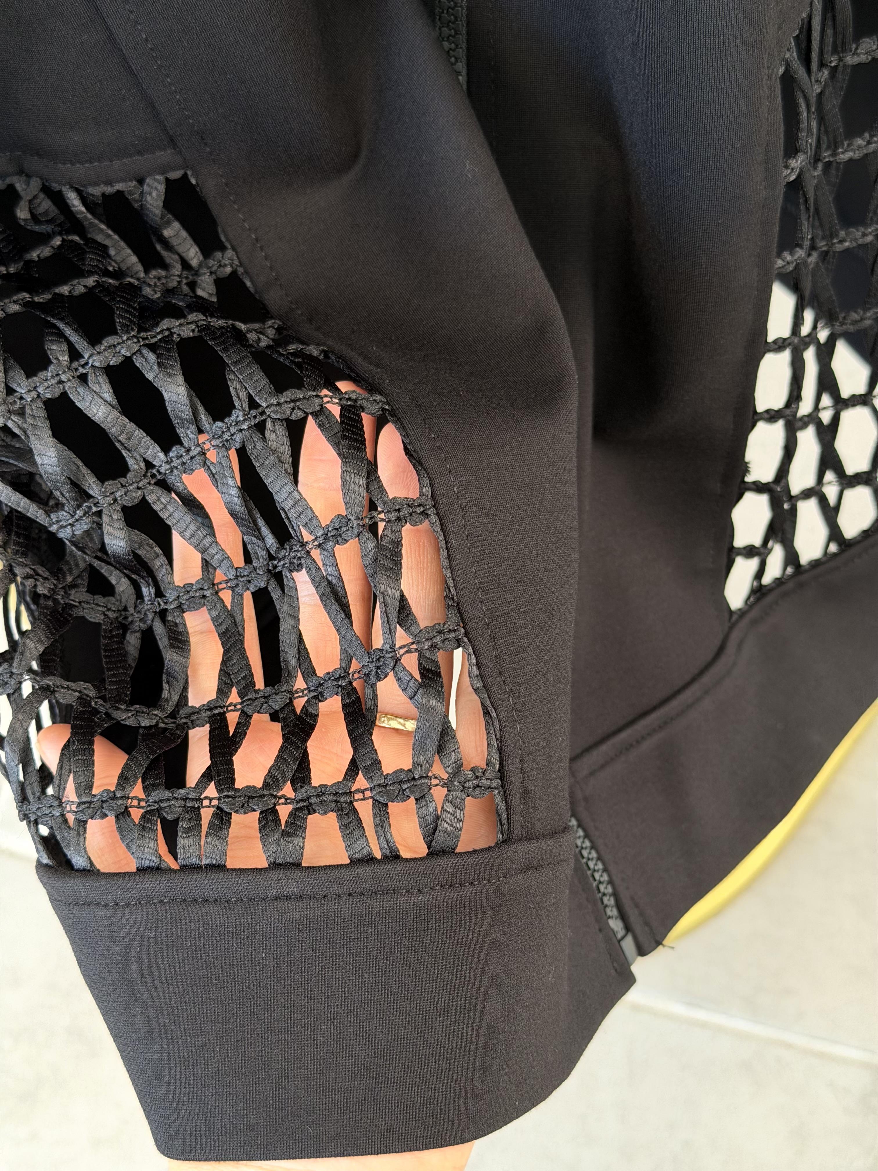 Armine Trend File Garnili Pantolonlu Takım 25KT693 Siyah