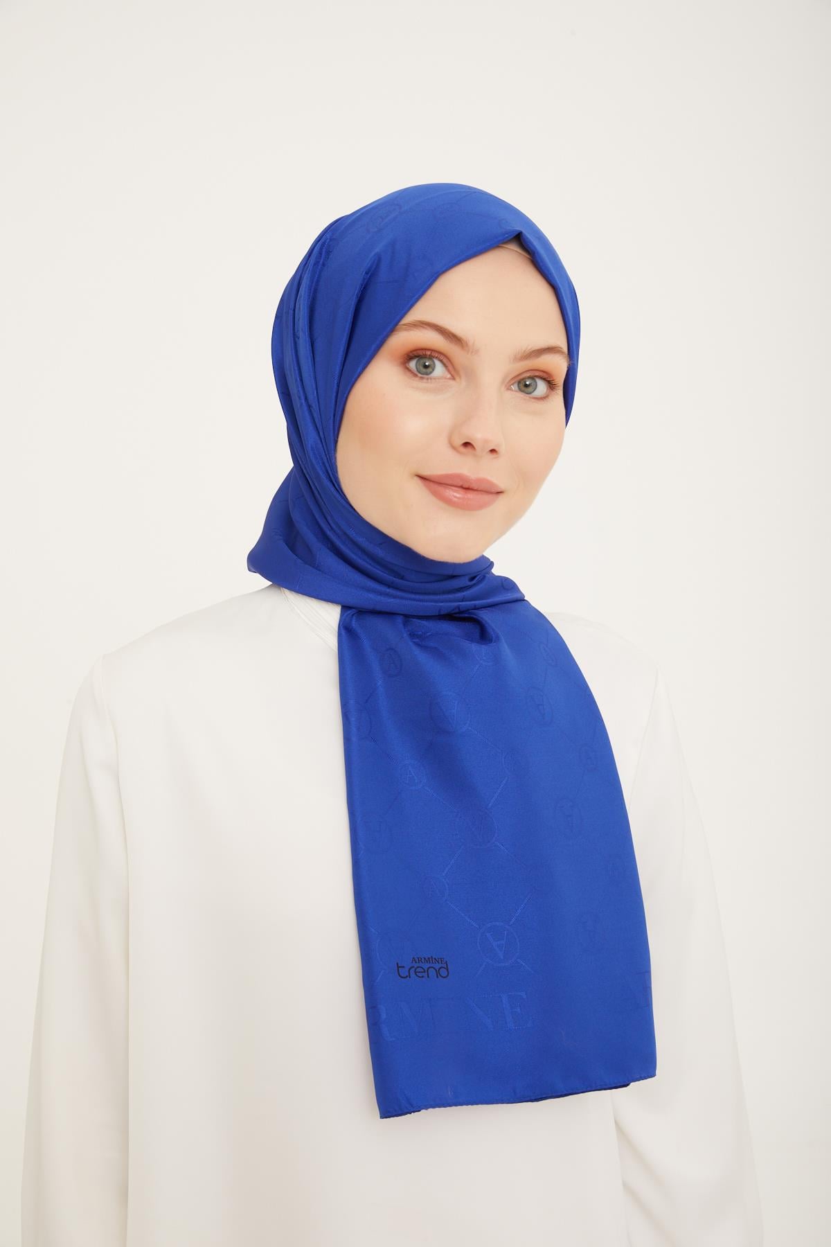 Armine Trend İnci Monogram Şal 2