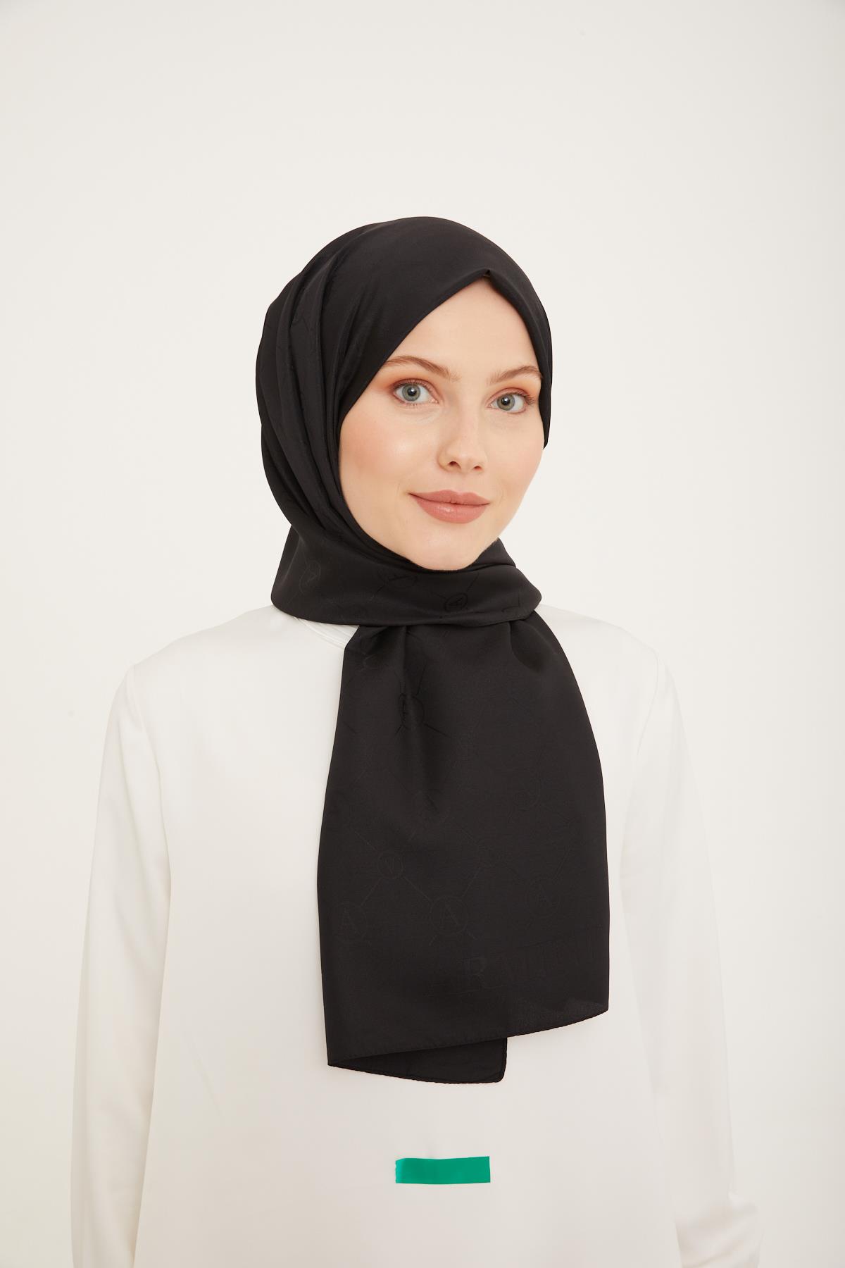 Armine Trend İnci Monogram Şal 2