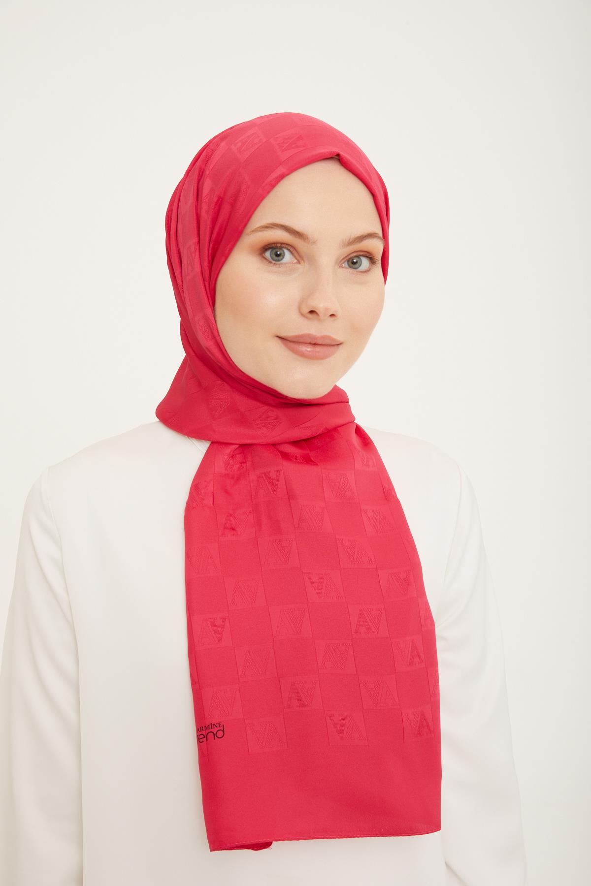 Armine Trend İnci Monogram Şal 3