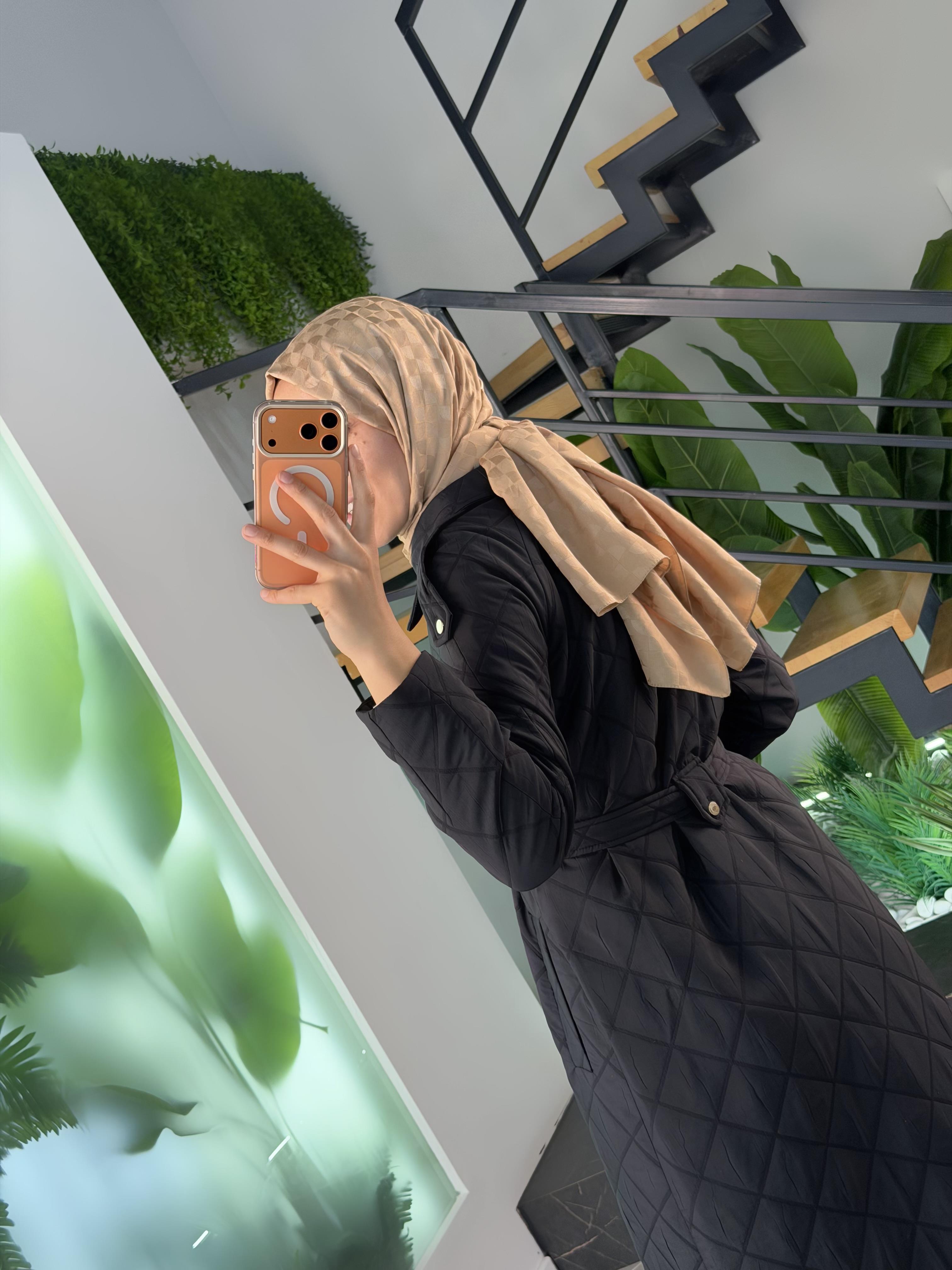 Armine Trend Kapitone Dikişli Giyçık 26YT529 Siyah