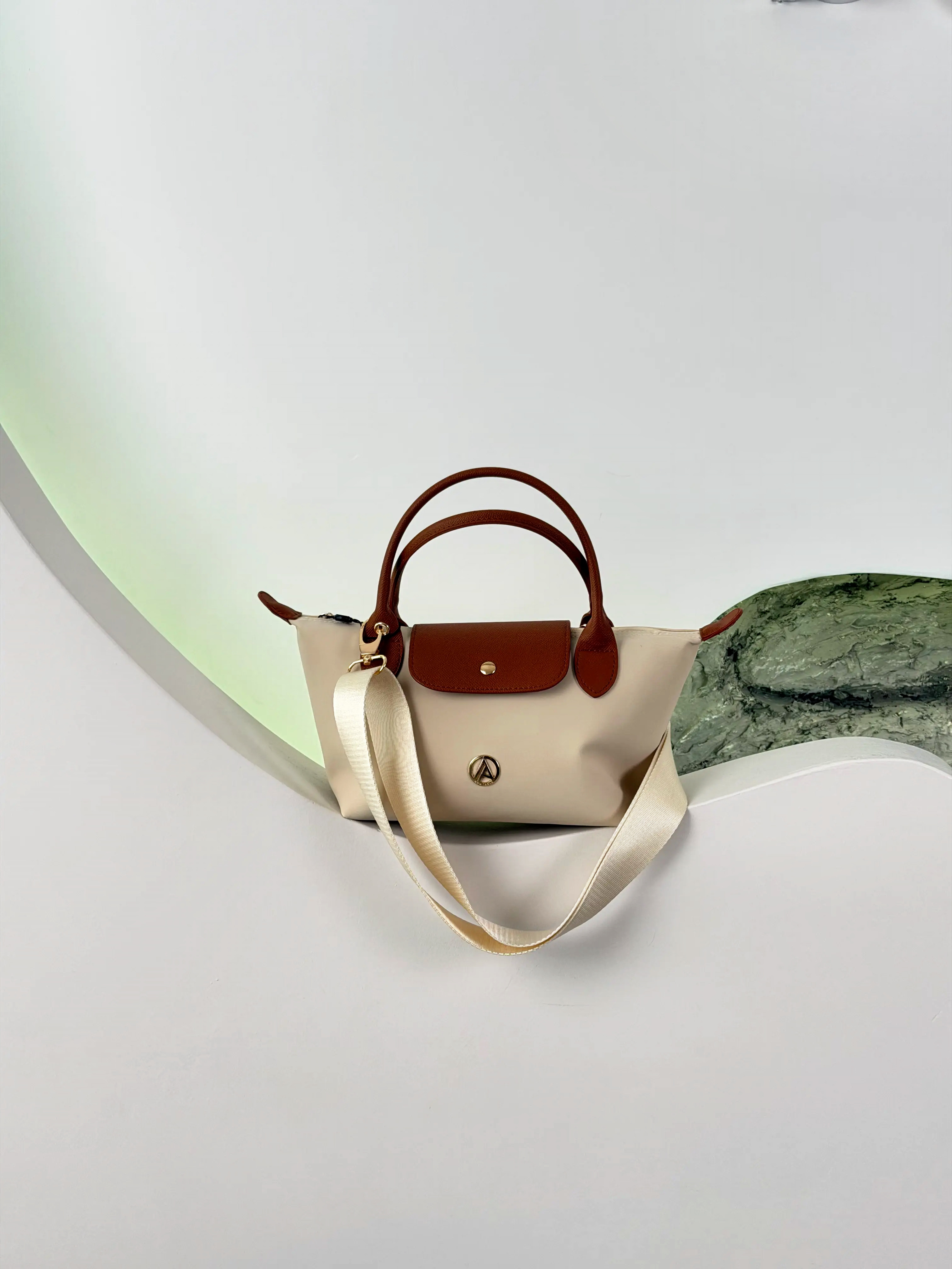 Armine Trend Kolon Askılı Çanta ARM174 Bej