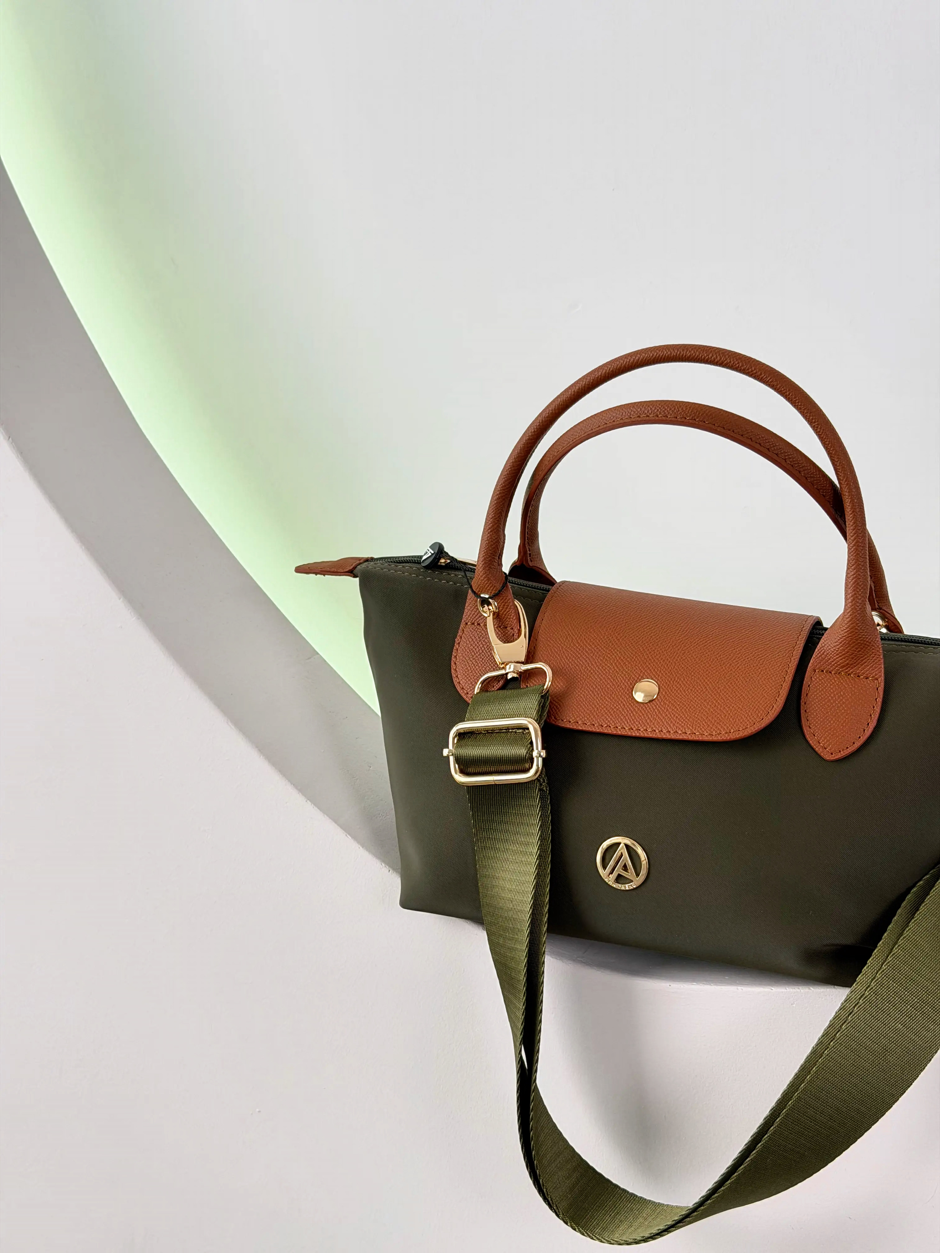 Armine Trend Kolon Askılı Çanta ARM174 Haki