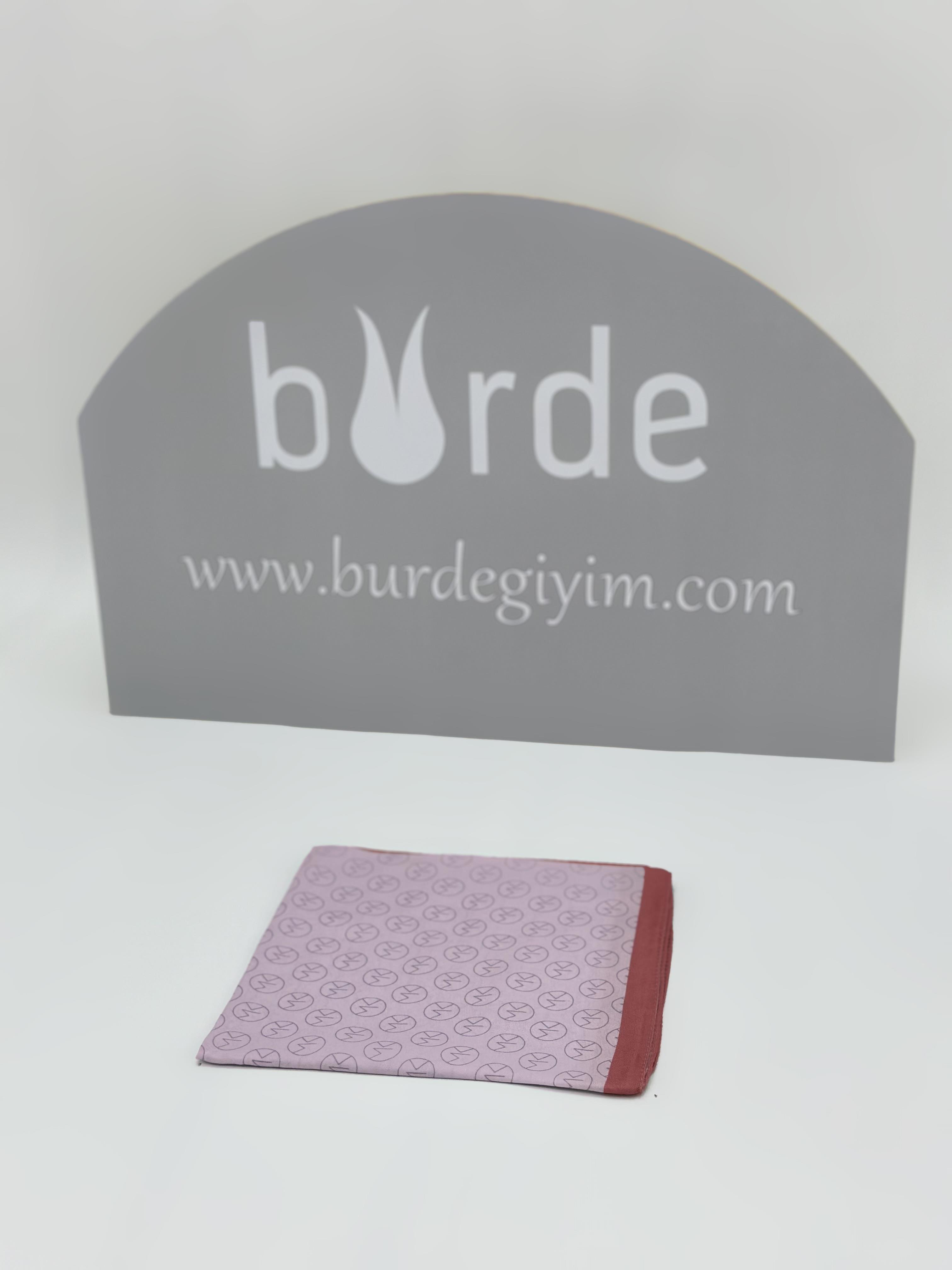 MK Logo Pamuk Eşarp