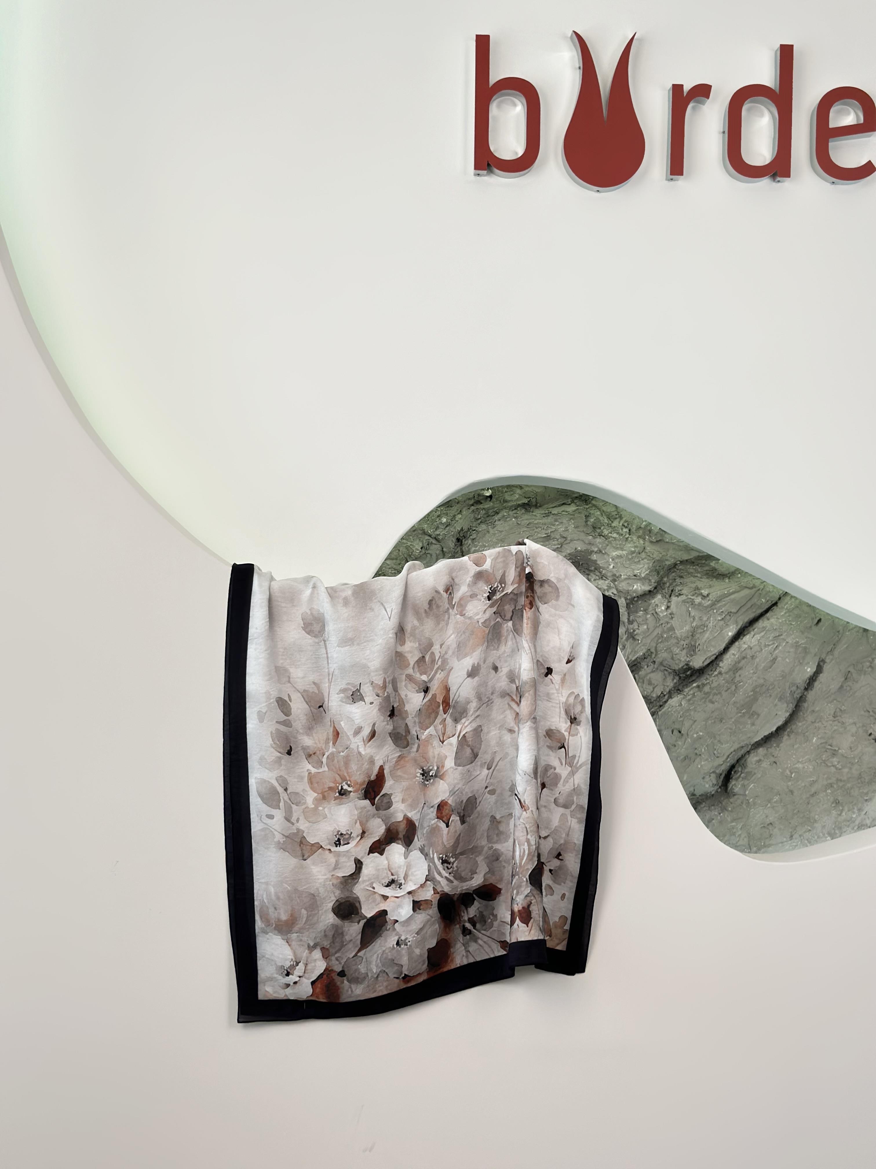 Pamila Viskon Şal Siyah