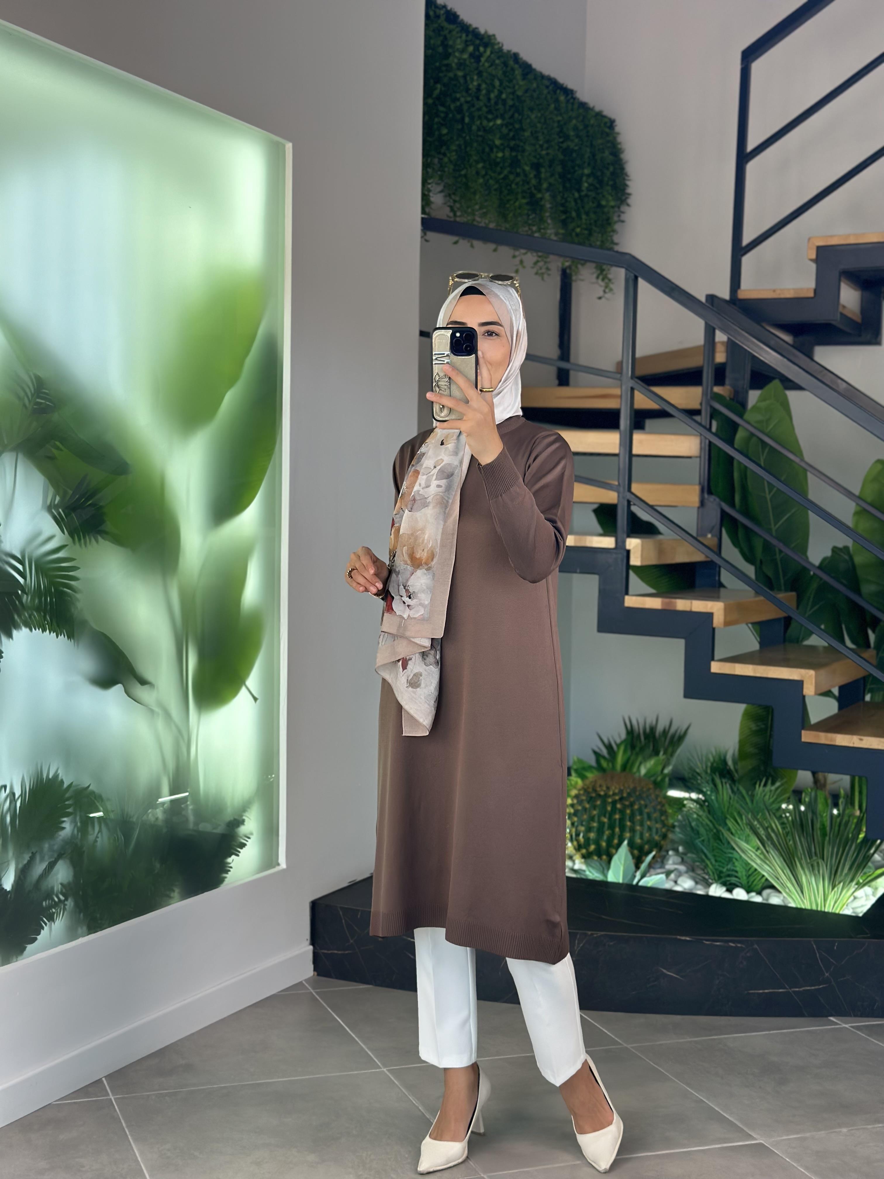 Pamila Viskon Şal Vizon