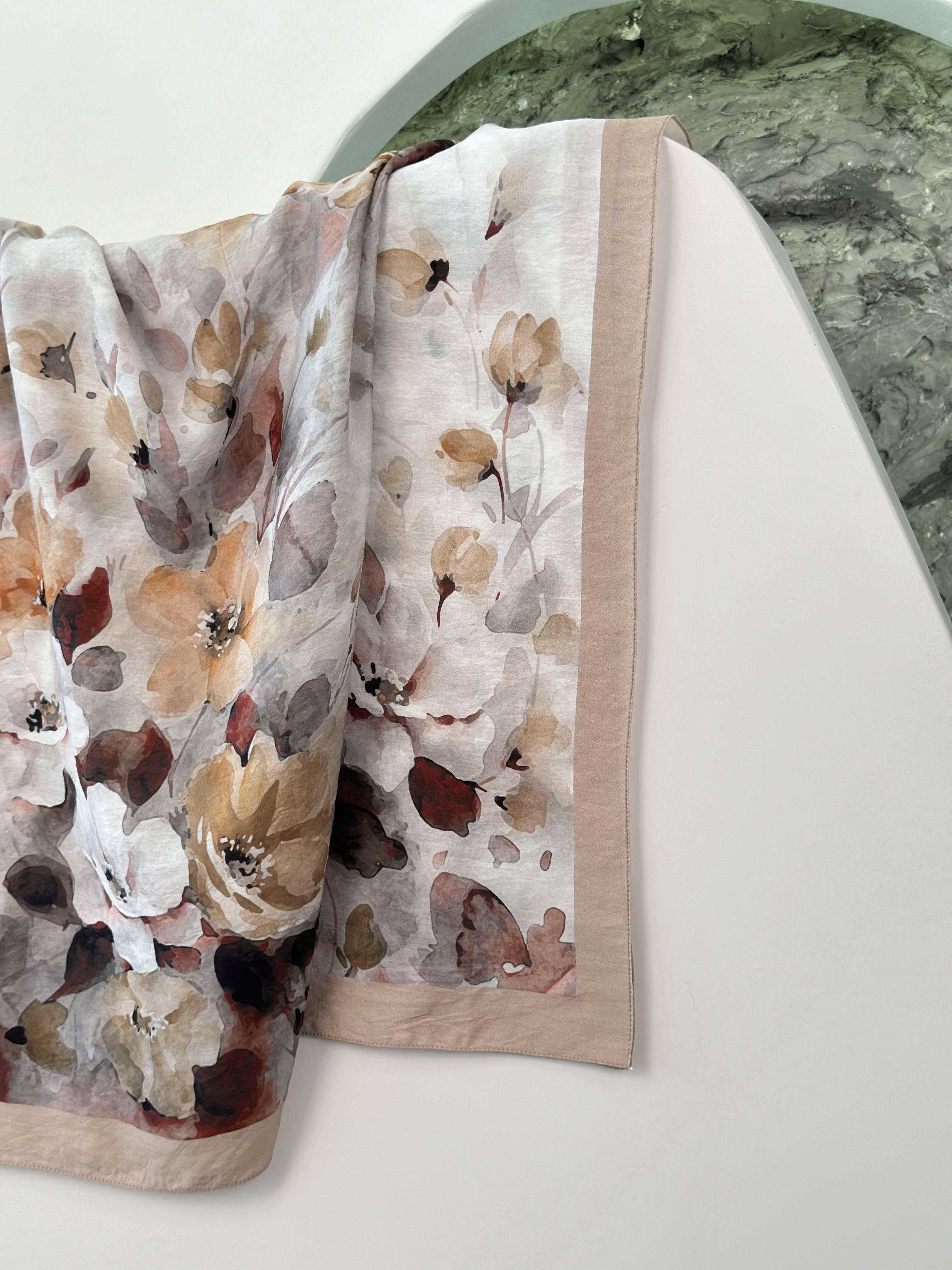 Pamila Viskon Şal Vizon