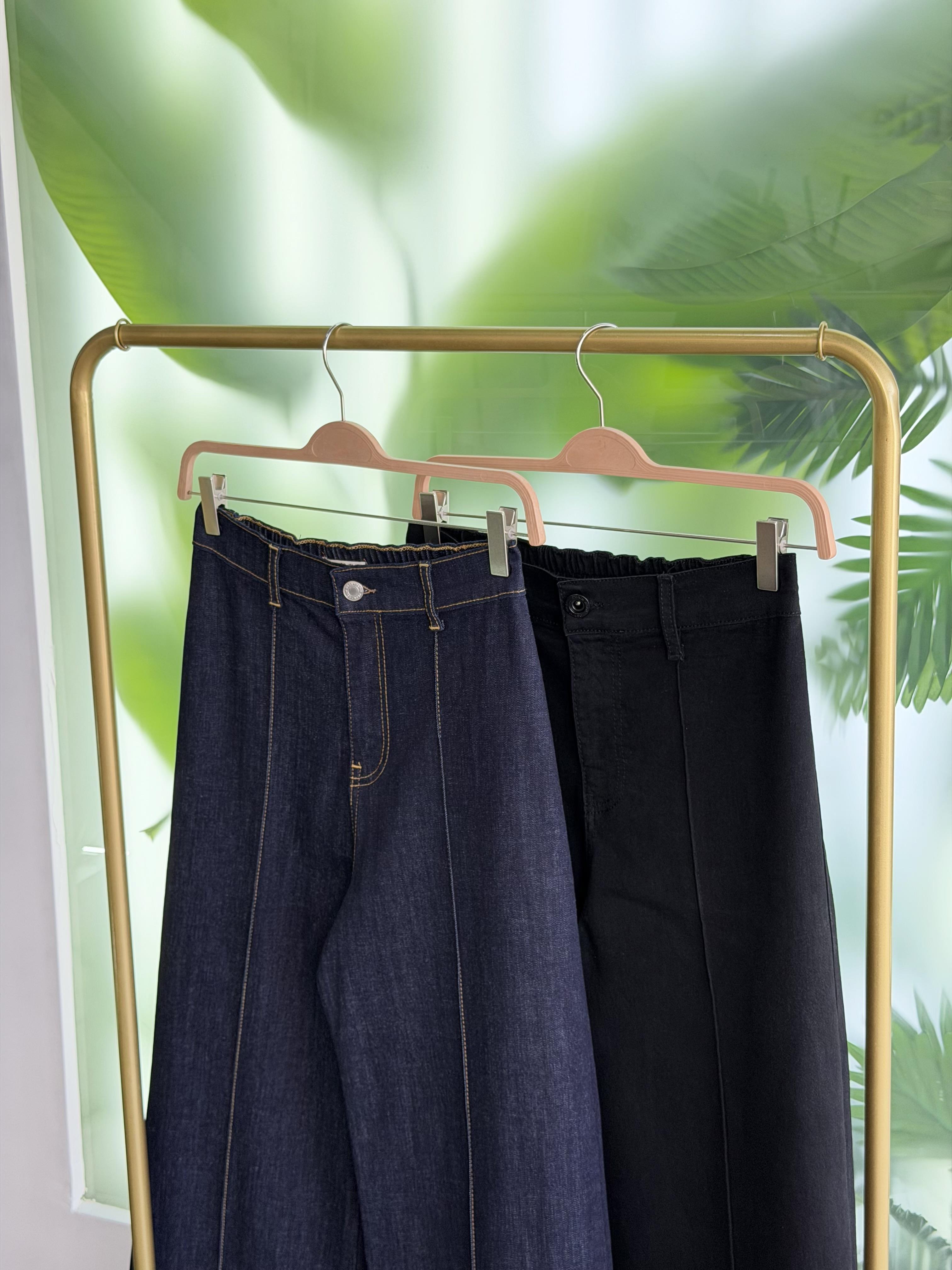 Siyah Renk Relax Jean Kadın Pantolon