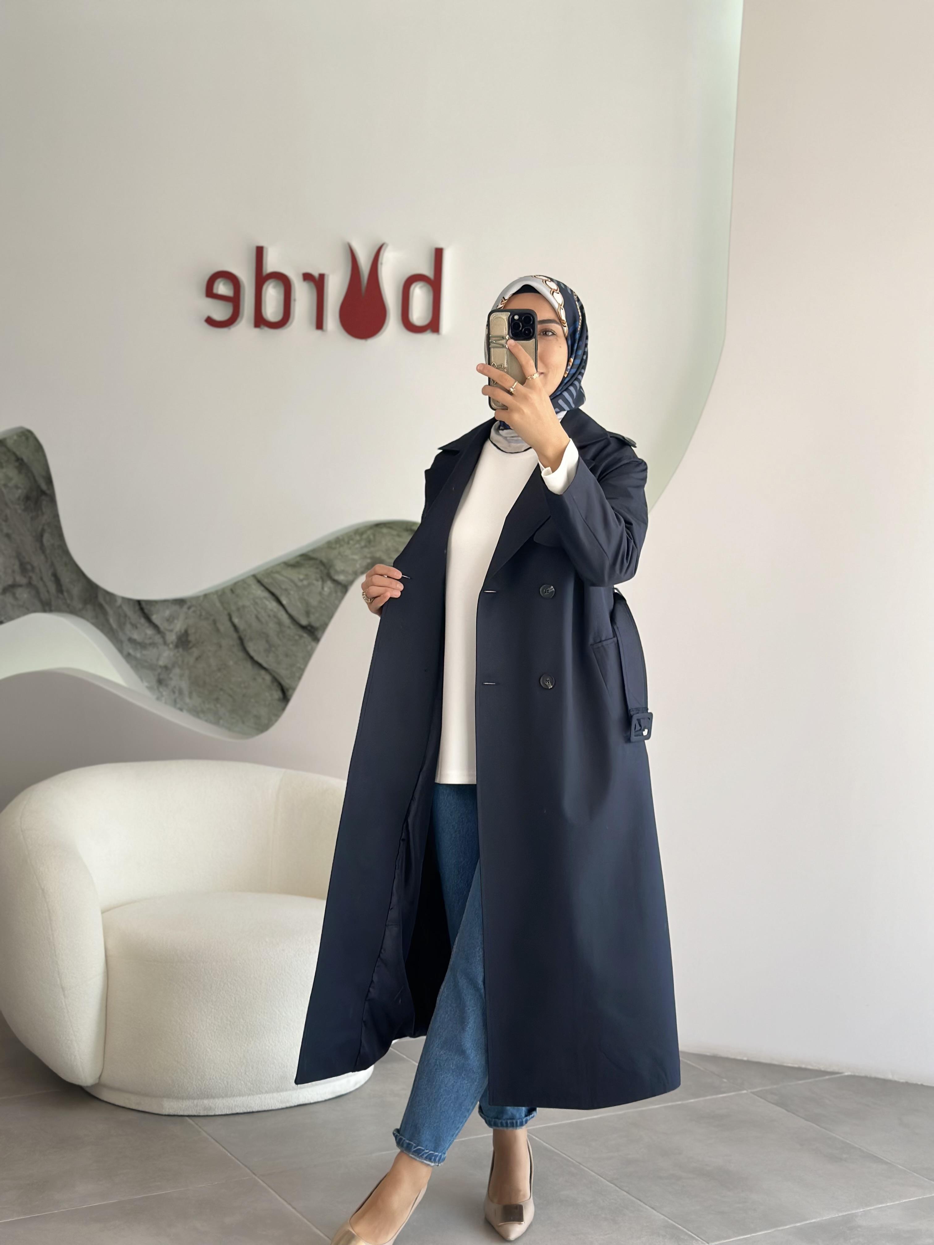 Uzun Kollu Ekru Renk Kadın Body
