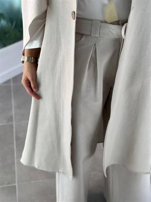 Armine Collection Körük Cepli Pantolon 25Y2823 Taş 