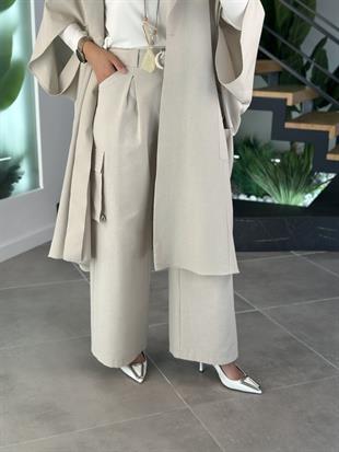 Armine Collection Körük Cepli Pantolon 25Y2823 Taş 