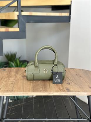 Armine Trend Dikdörtgen El Ve Omuz Çantası ARM152 Haki