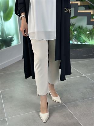 Armine Trend Dar Paça Pantolon 25YT228 Bej 