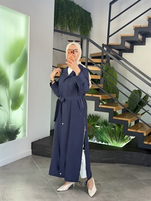 Armine Trend File Ve Fermuar Detaylı Giyçık 26YT702-1 İndigo