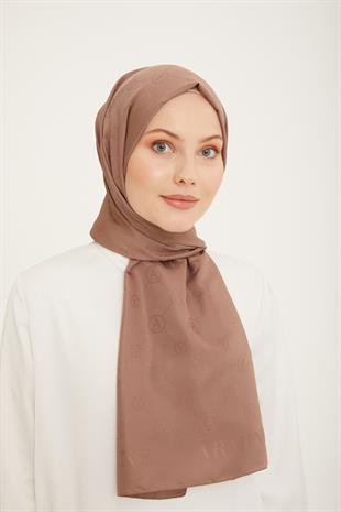Armine Trend İnci Monogram Şal 2