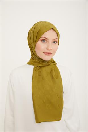 Armine Trend İnci Monogram Şal 3