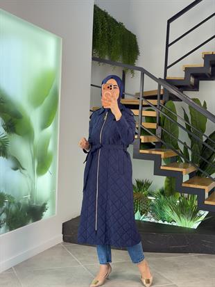 Armine Trend Kapitone Dikişli Giyçık 26YT529 Lacivert