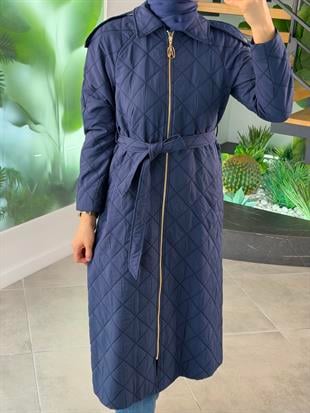 Armine Trend Kapitone Dikişli Giyçık 26YT529 Lacivert