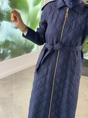 Armine Trend Kapitone Dikişli Giyçık 26YT529 Lacivert