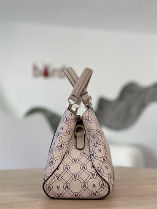 Armine Trend Logolu El Ve Omuz Çantası ARM113-3 Bej