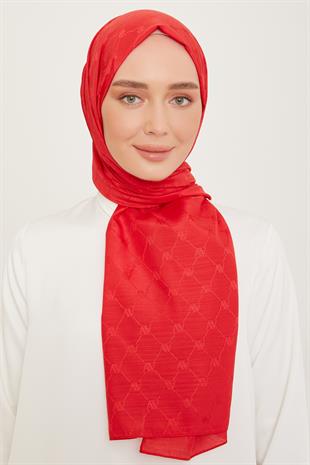 Armine Trend Monogram Şal 1