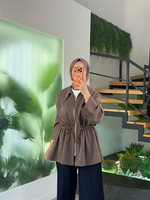 Beli Tünelli Oversize Ceket