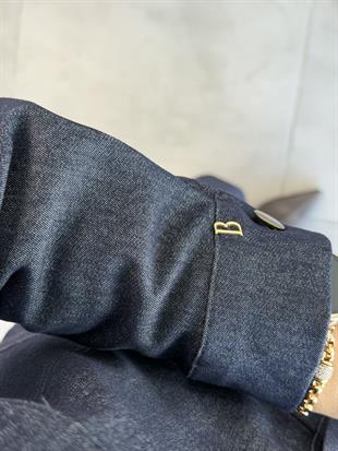 Belli Denim Zımba Detaylı Etekli Takım 25K6013 Lacivert