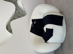 Koyu Mavi Renk Beli Kemerli Jean