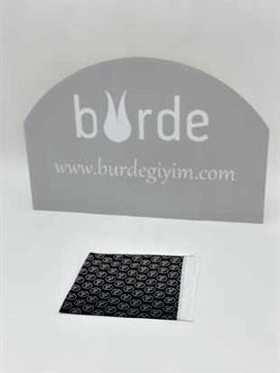 MK Logo Pamuk Eşarp