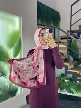 Pamila Viskon Şal Vişne