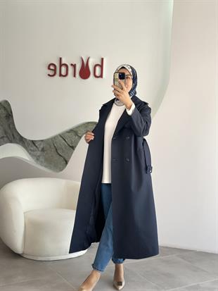 Uzun Kollu Ekru Renk Kadın Body