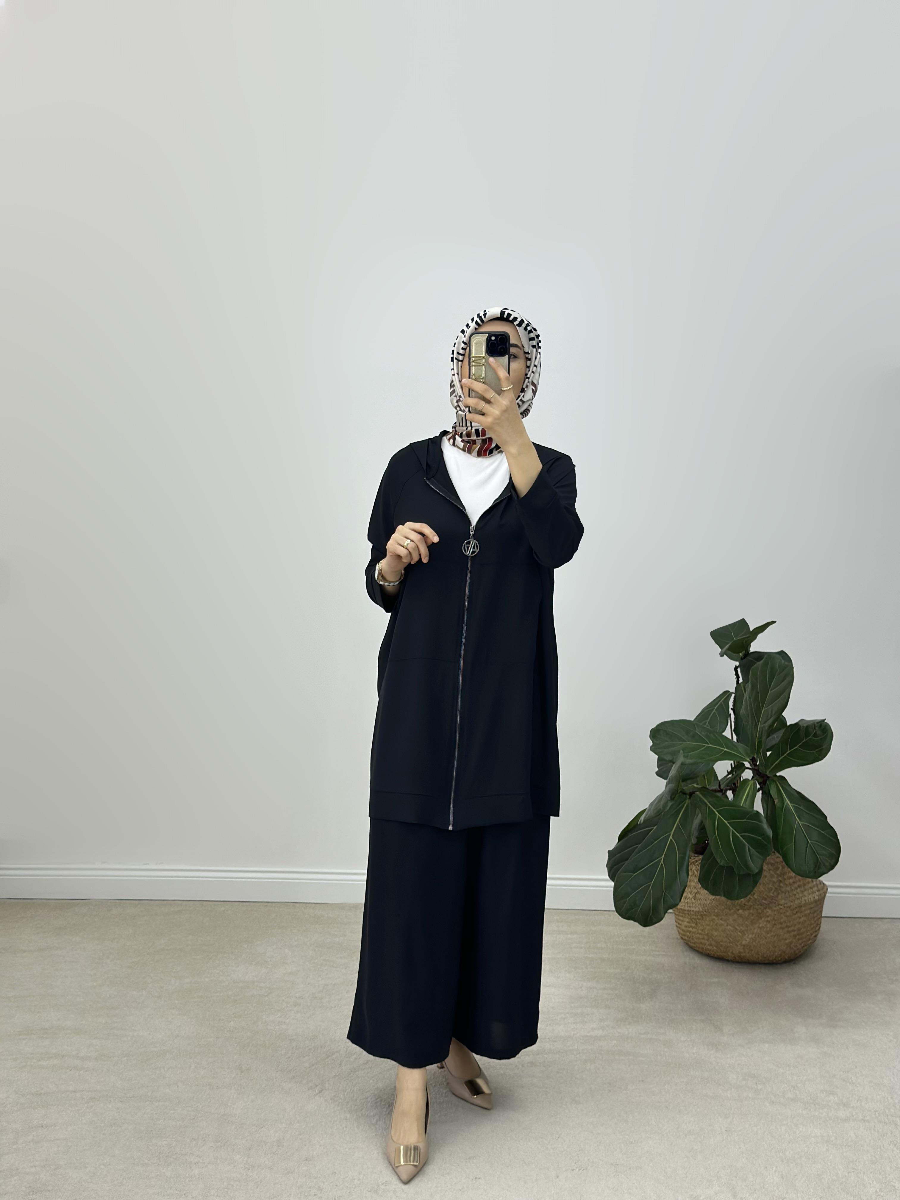 Armine Collection İpek Krep Kumaş Premium İkili Takım