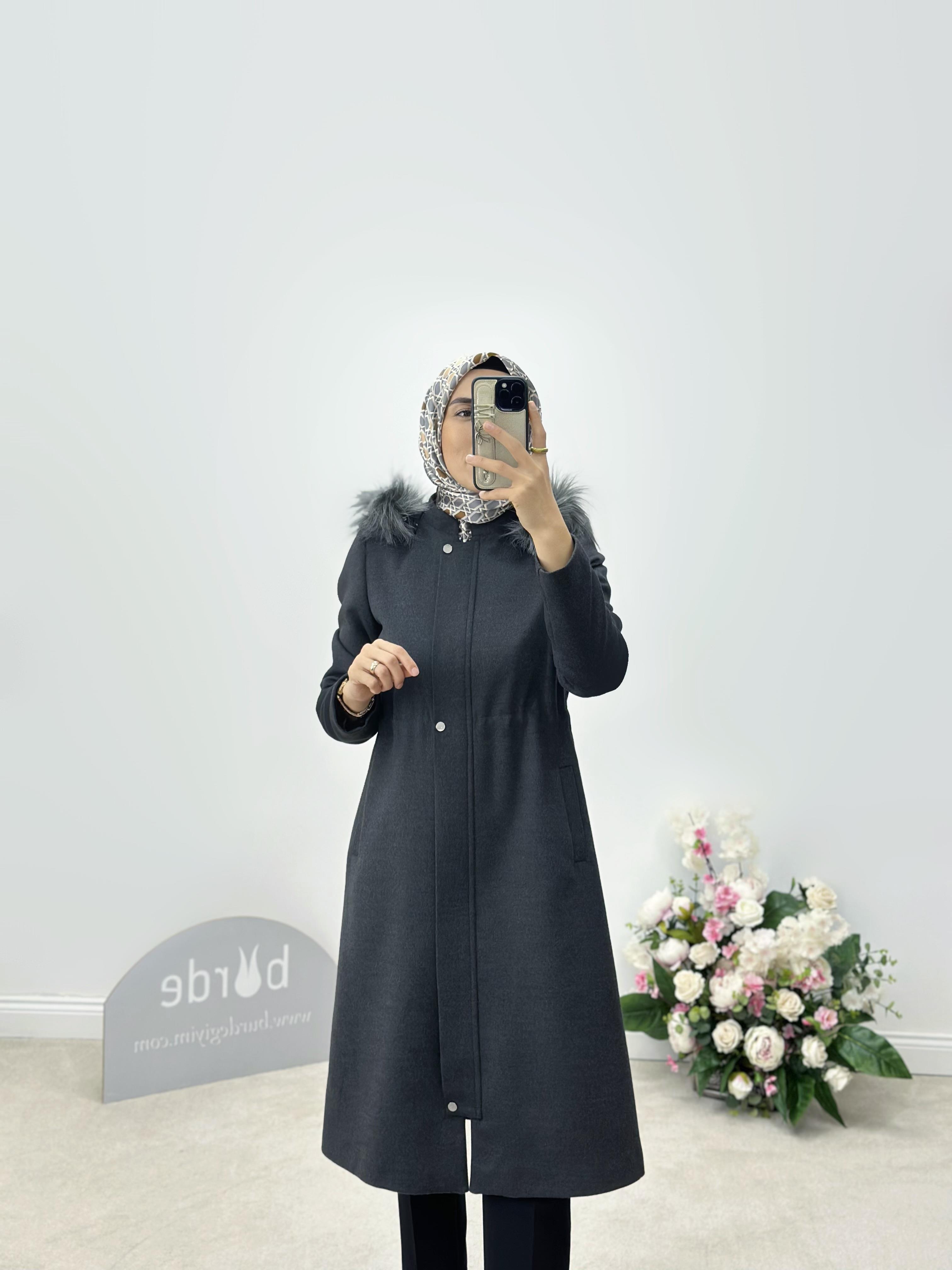 Armine Collection Kaşe Kaban