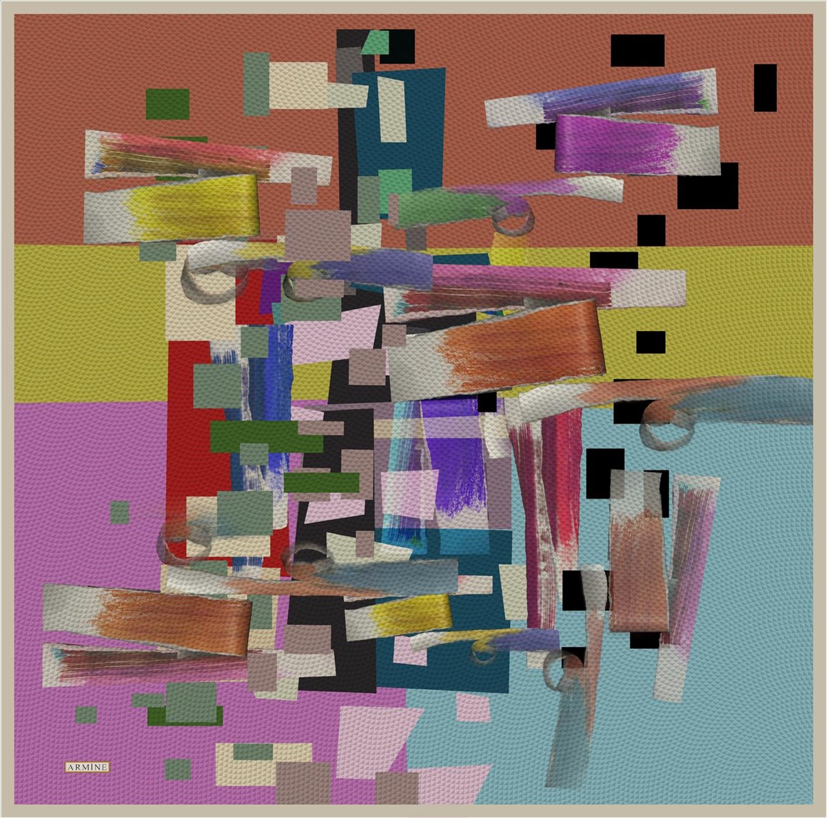 Armine Saf İpek Eşarp