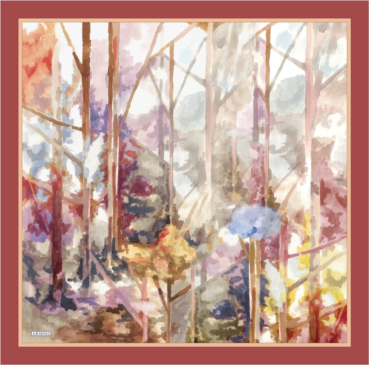 Armine Saf İpek Eşarp