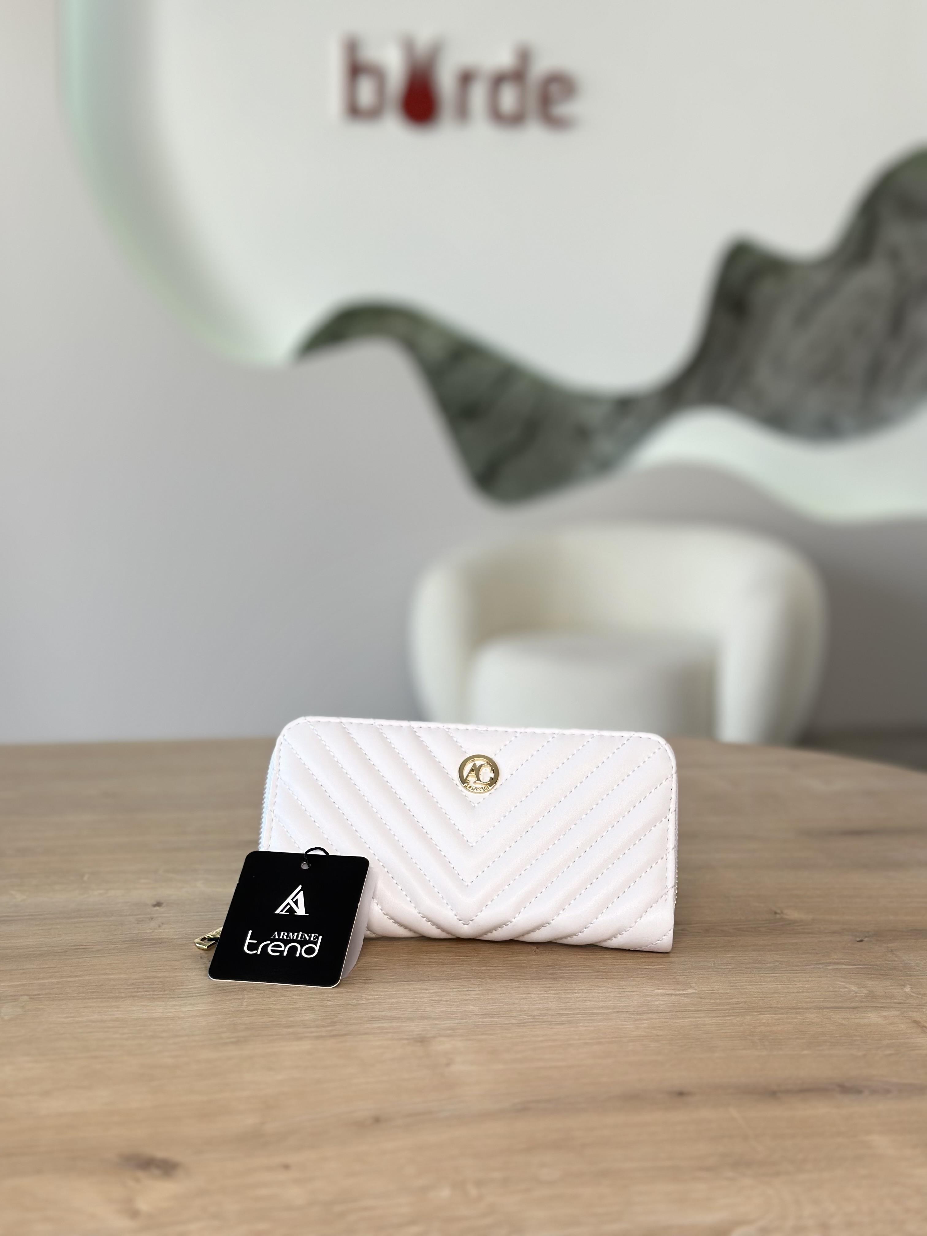 Armine Trend Cüzdan ARM132 Beyaz 
