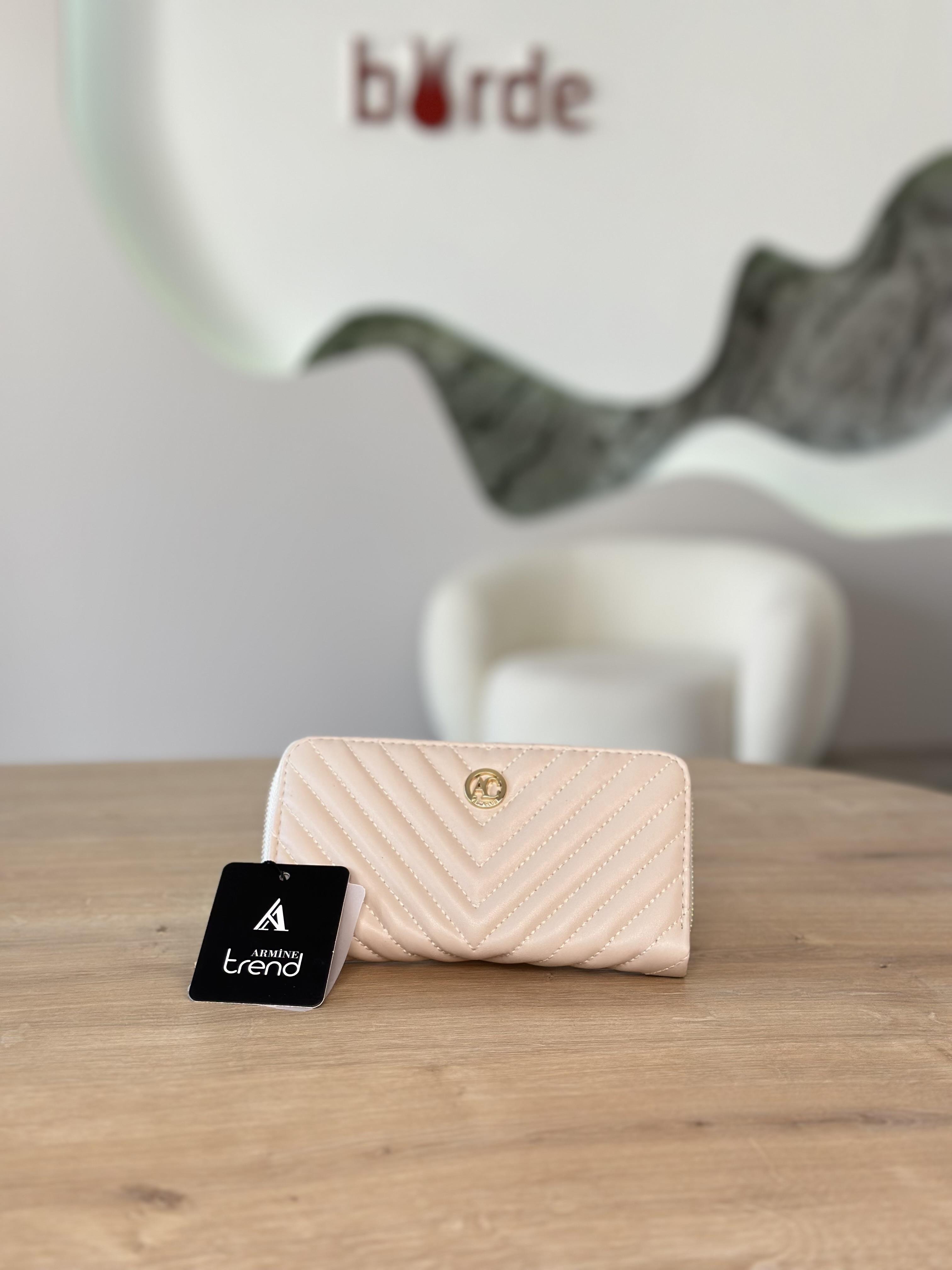 Armine Trend Cüzdan ARM132 Krem 