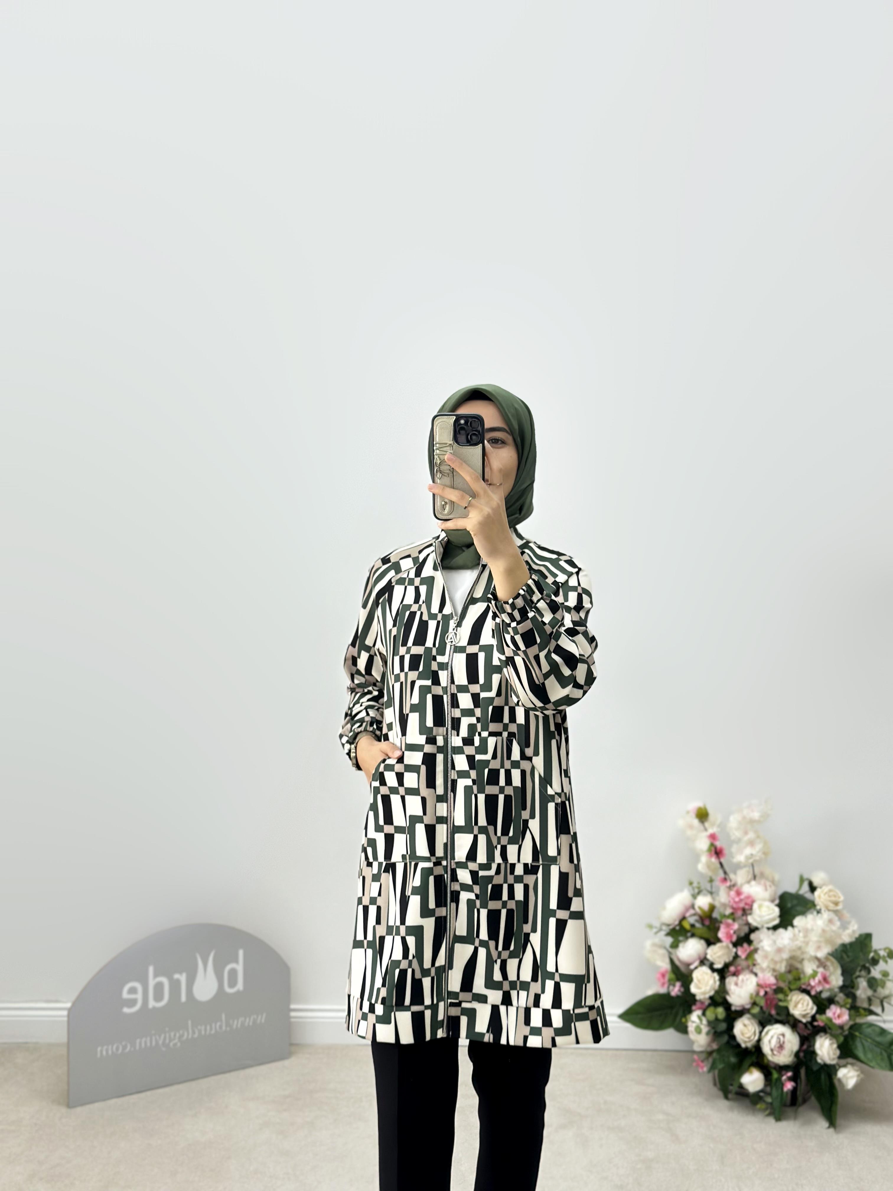 Armine Trend Desenli Ceket
