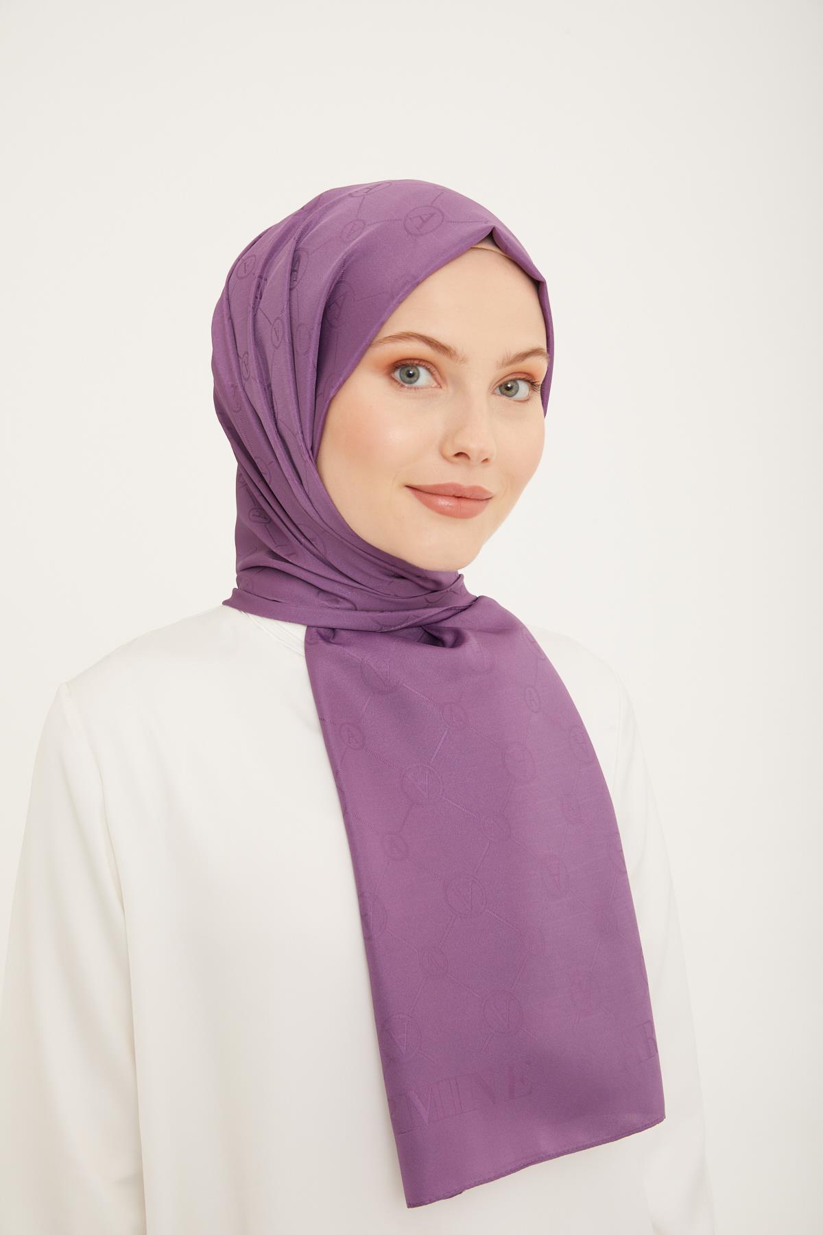 Armine Trend İnci Monogram Şal 2