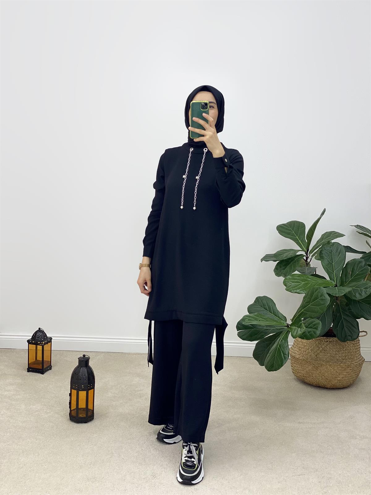 Armine Trend İnci Zincirli İkili Takım