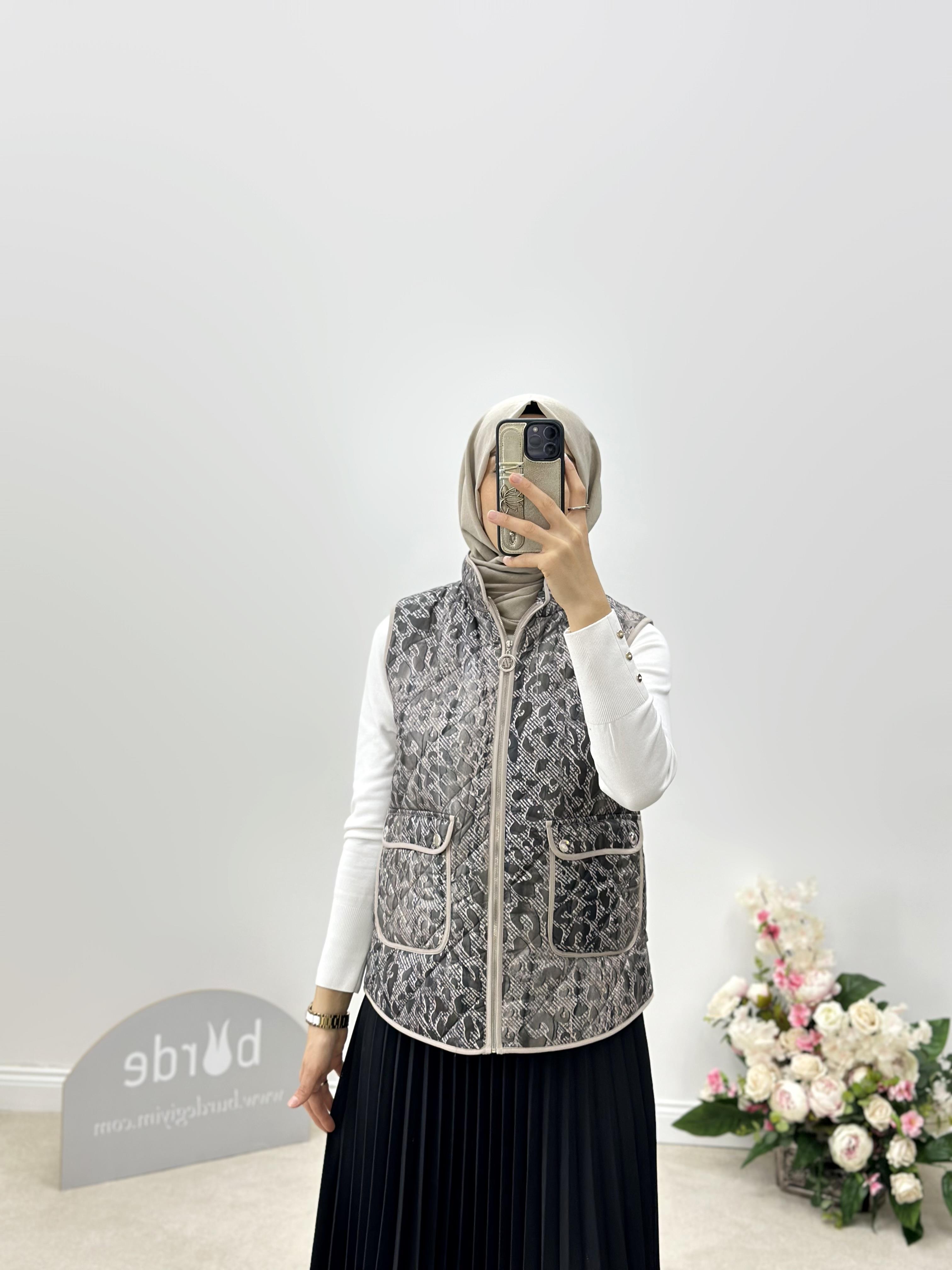 Armine Trend Leopar Yelek