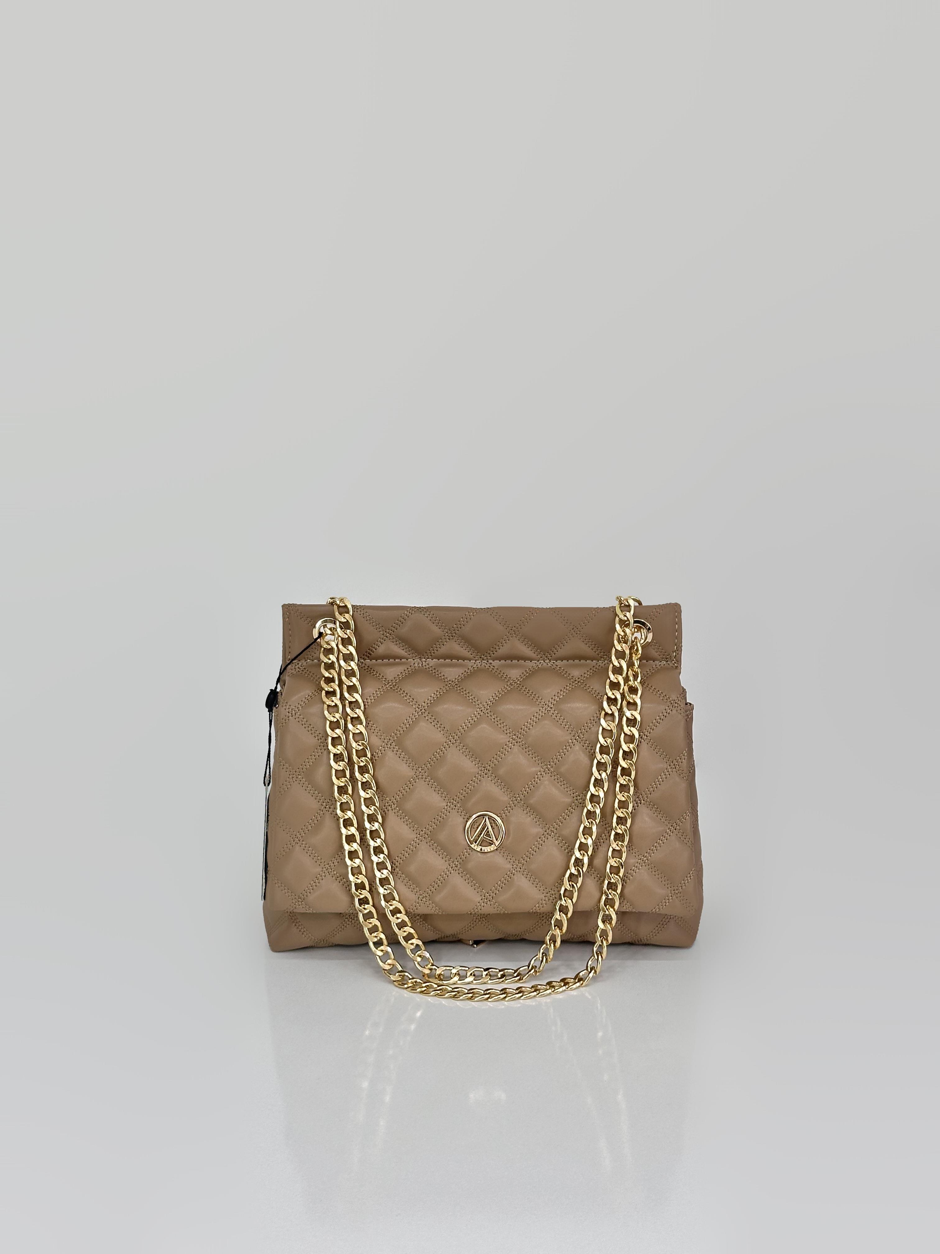 Armine Trend Zincirli Çanta ARM130-1 Bej