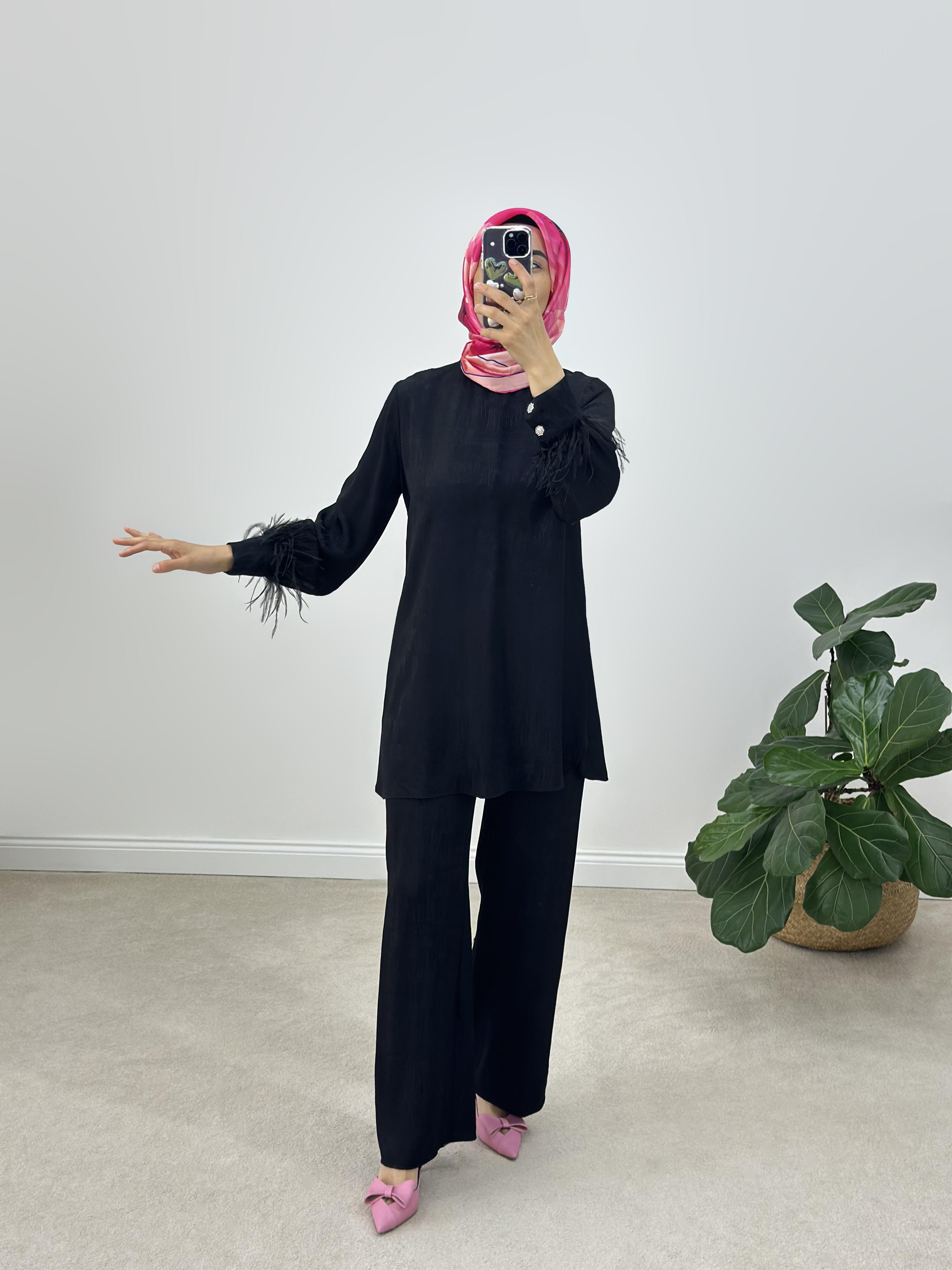 Manşetleri Püskül Detay İkili Takım