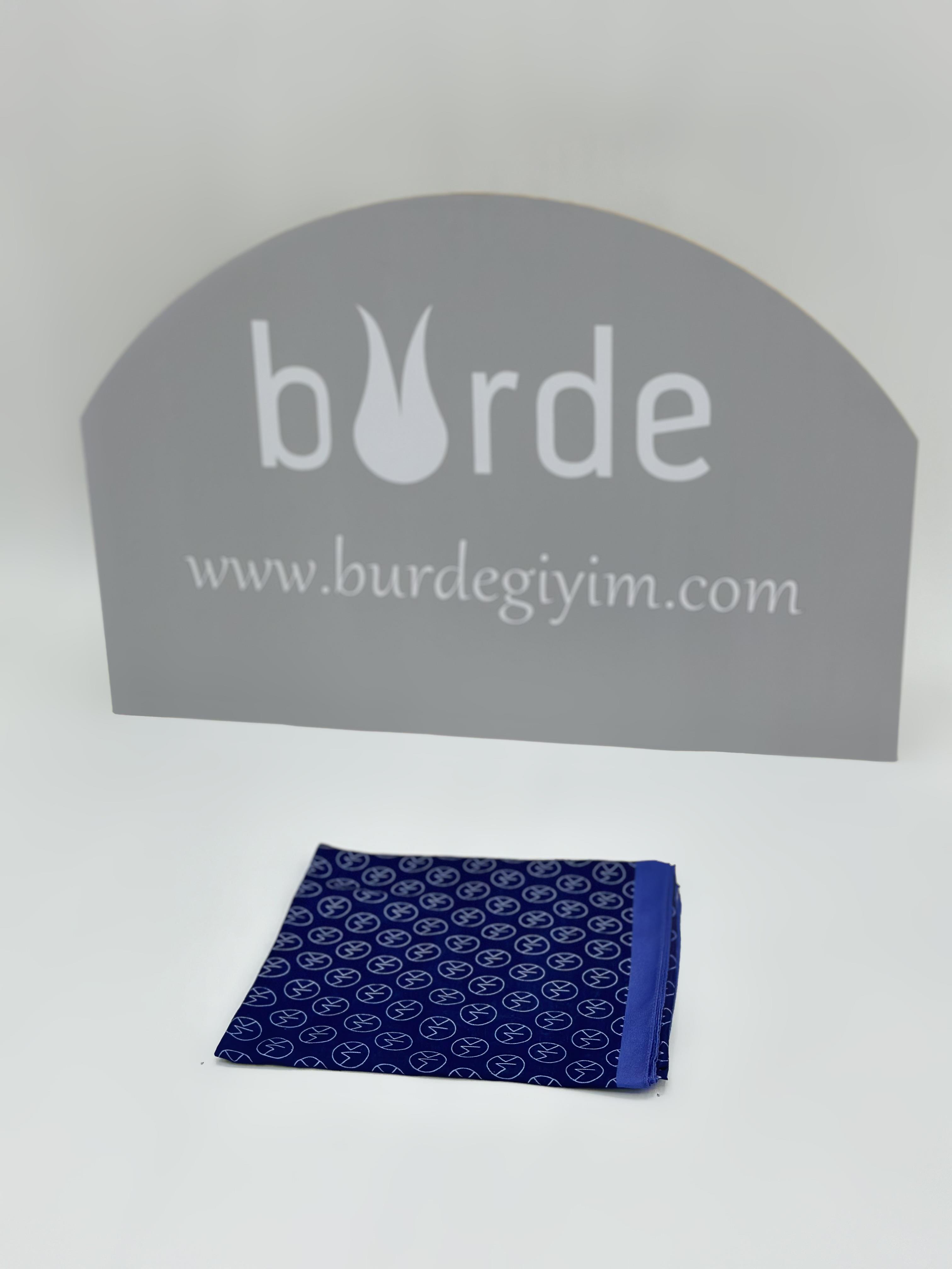 MK Logo Pamuk Eşarp