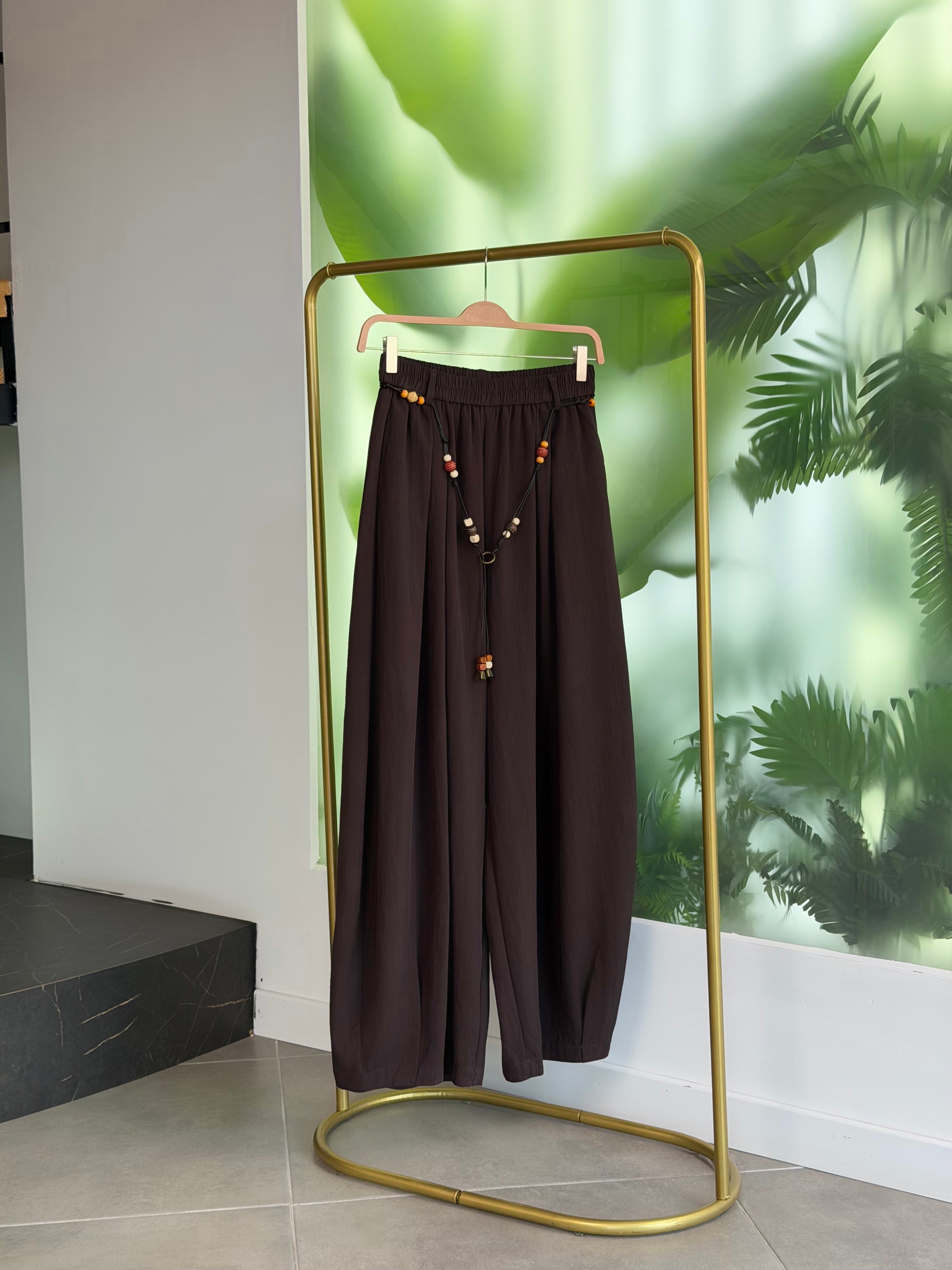 Paraşüt Kumaş Şalvar Pantolon