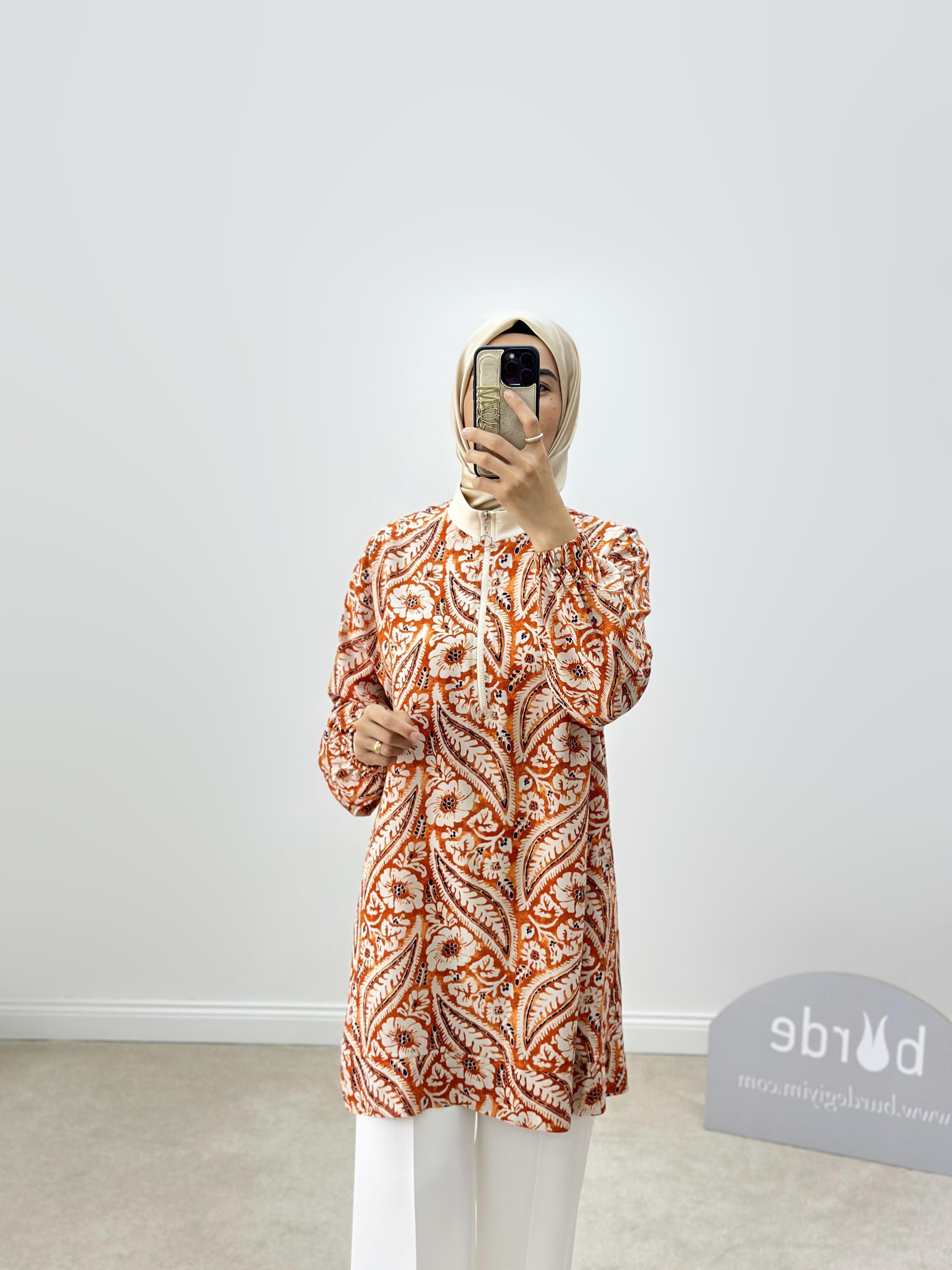 Viscon Desenli Yaz Tuniği