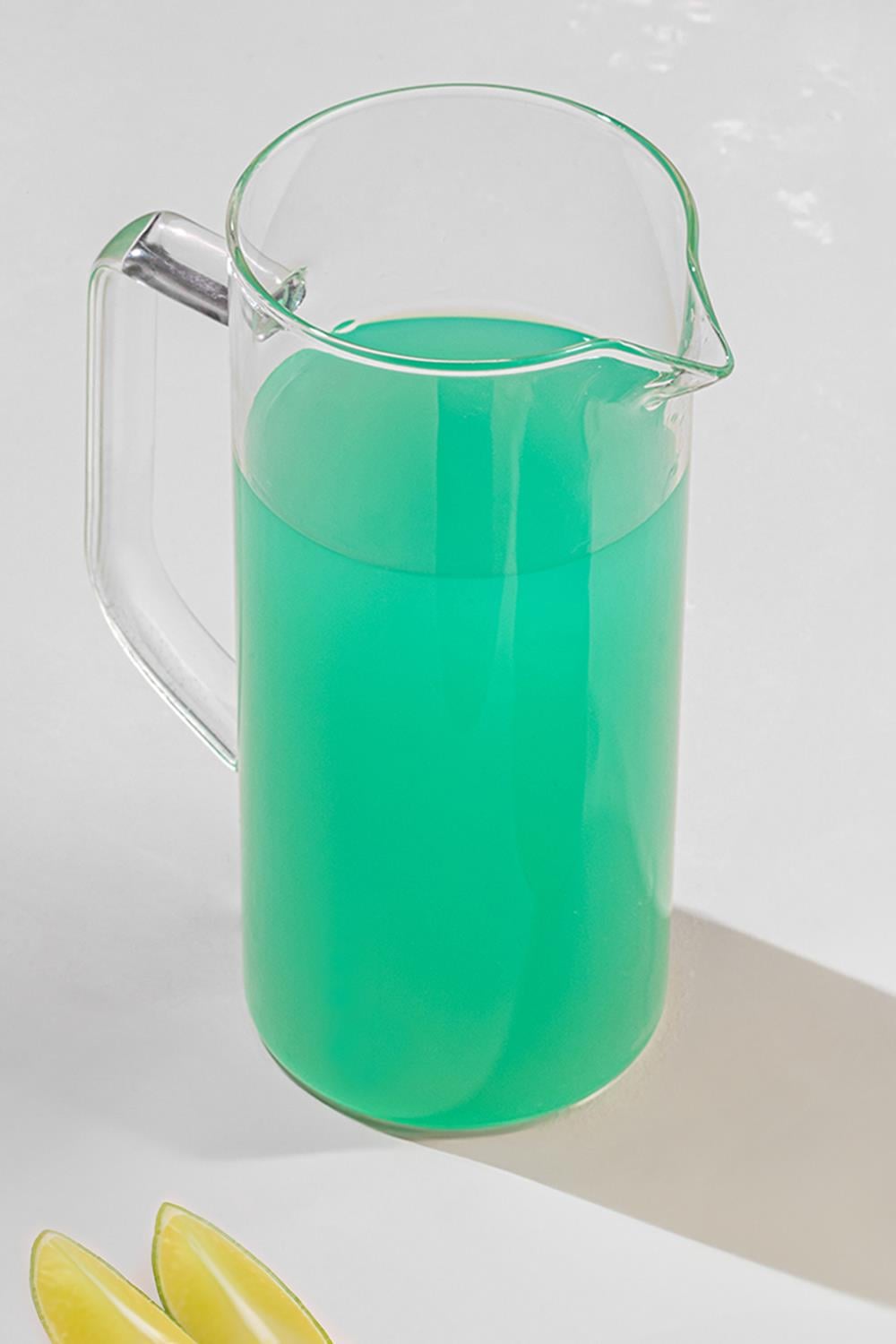 Ateşe Dayanıklı Borosilikat Cam Sürahi Detoks Bitki Çayı Büyük Boy Kahve Cezvesi 800 Ml