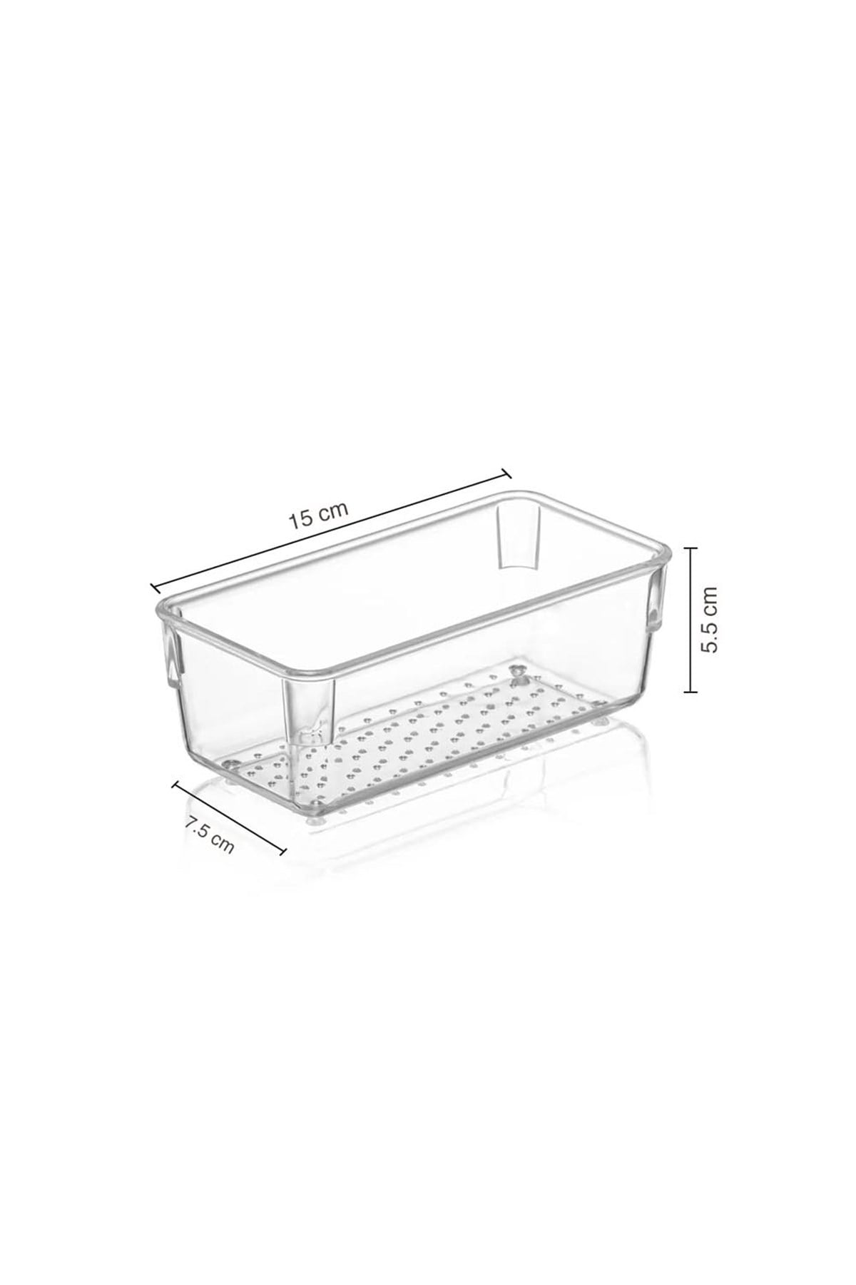 Çekmece İçi Düzenleyici, Modüler Saklama Kabı - Makyaj Takı Organizeri - 15 x 7,5 cm