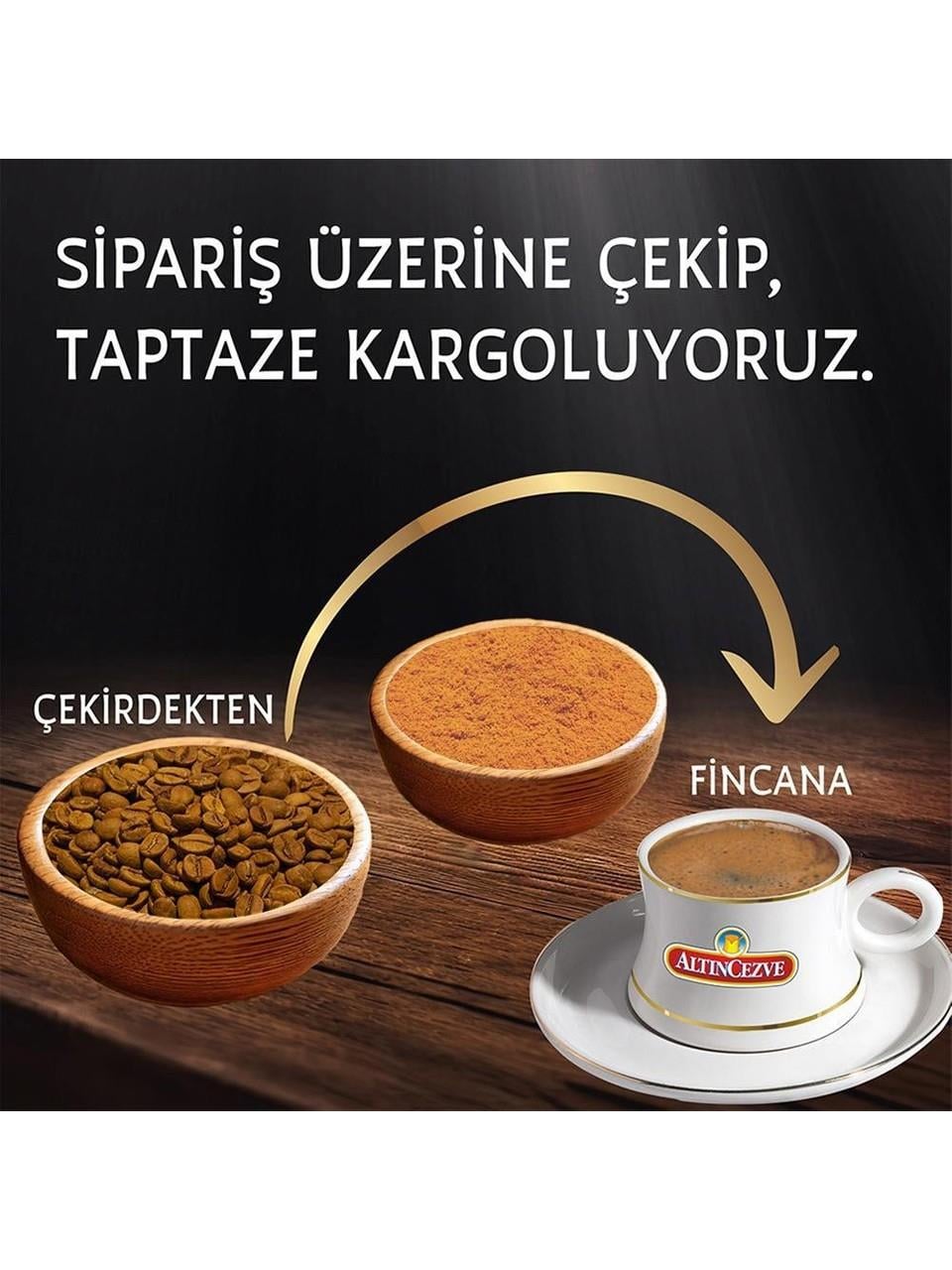 Günlük Taze Çekilmiş Türk Kahvesi